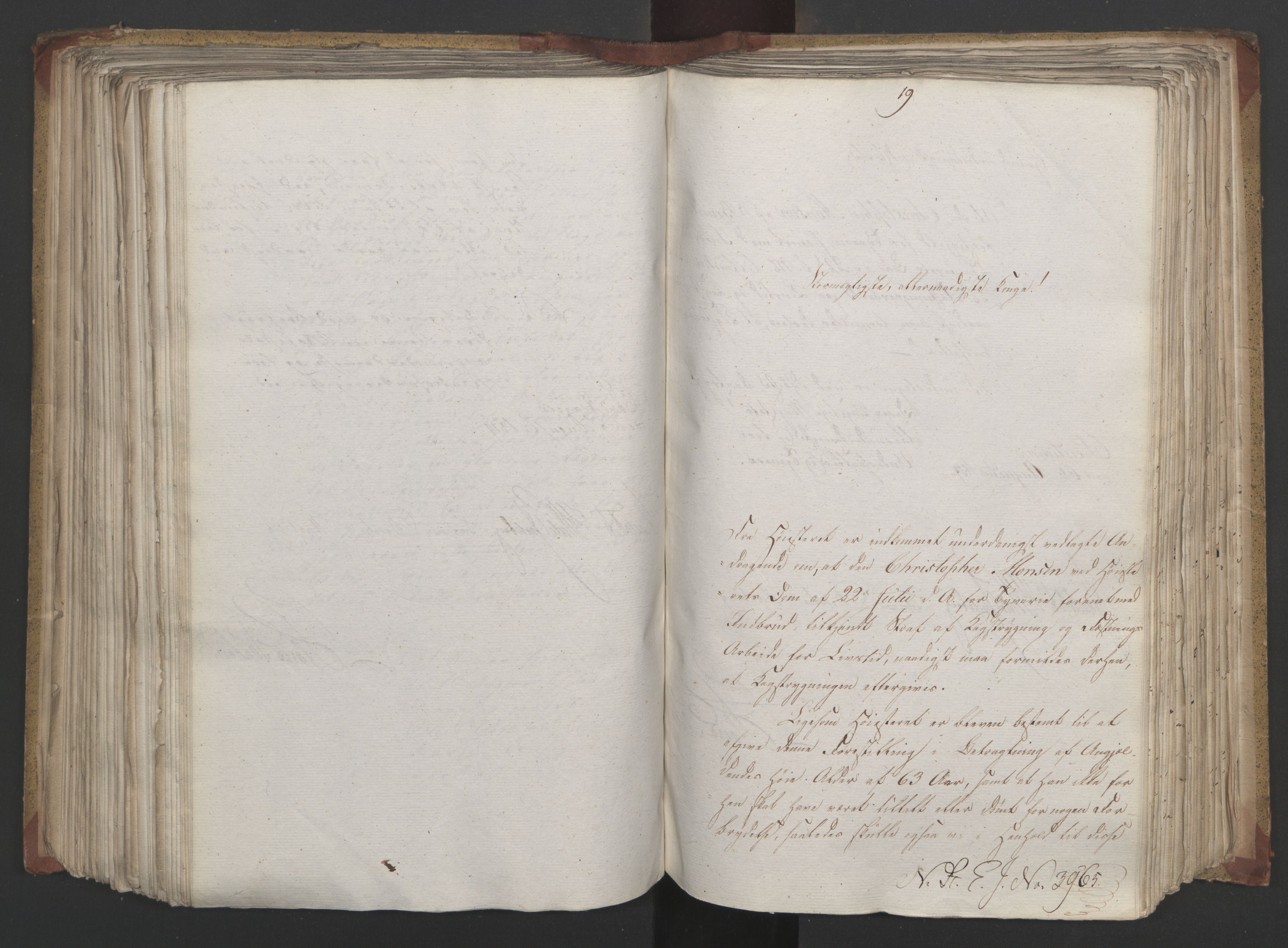 Statsrådsavdelingen i Stockholm, AV/RA-S-1003/D/Da/L0019: Regjeringsinnstillinger nr. 3856-4052, 1819, p. 282