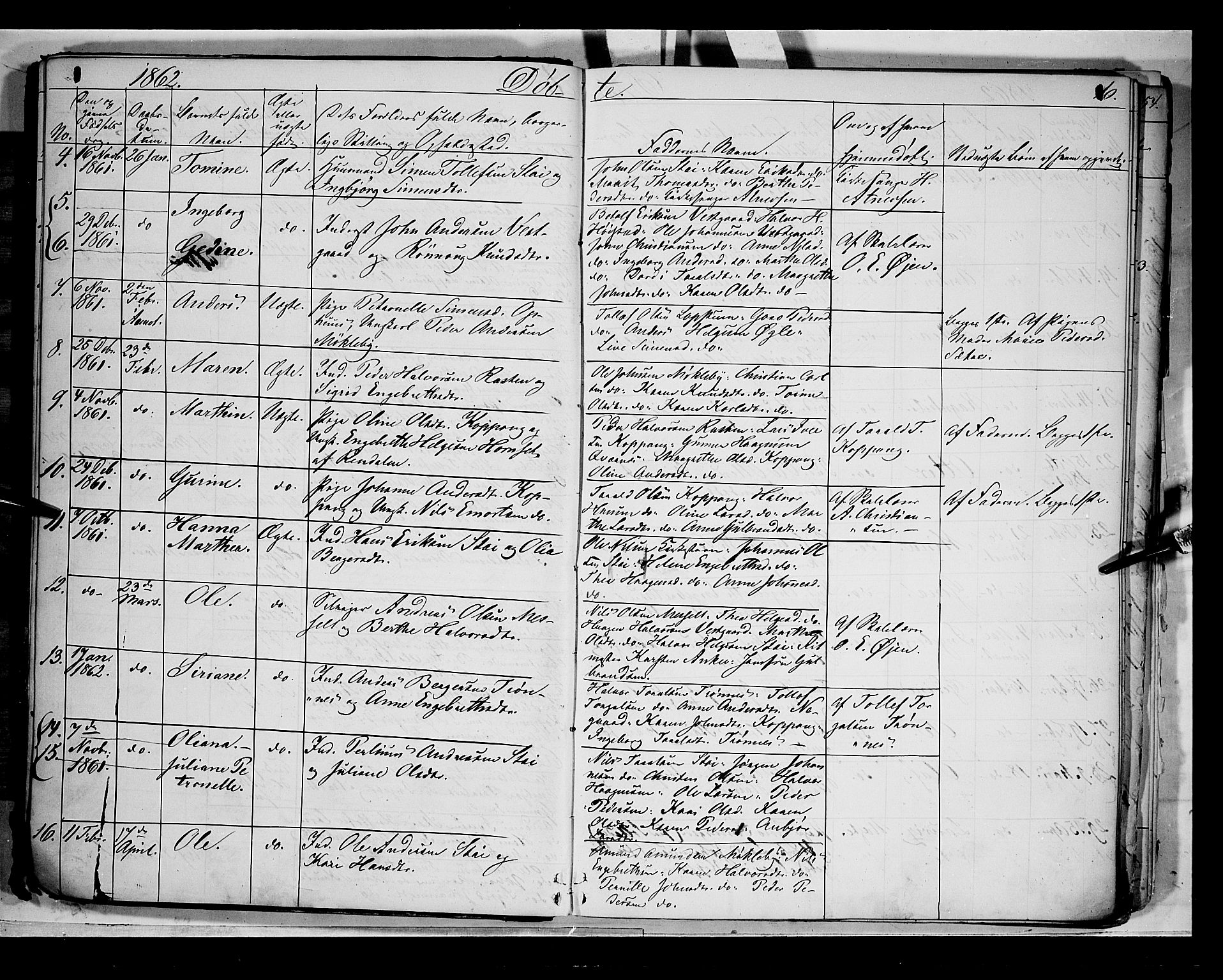 Åmot prestekontor, Hedmark, SAH/PREST-056/H/Ha/Haa/L0007: Parish register (official) no. 7, 1860-1870, p. 10