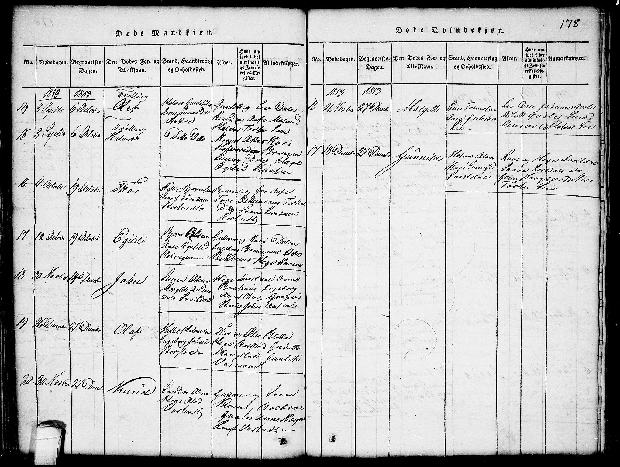 Seljord kirkebøker, AV/SAKO-A-20/G/Gb/L0002: Parish register (copy) no. II 2, 1815-1854, p. 177