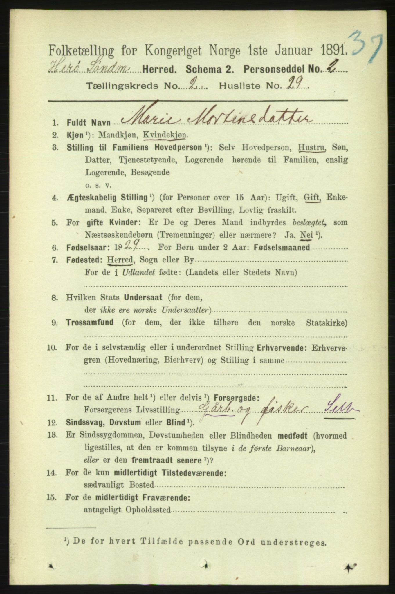 RA, 1891 census for 1515 Herøy, 1891, p. 690