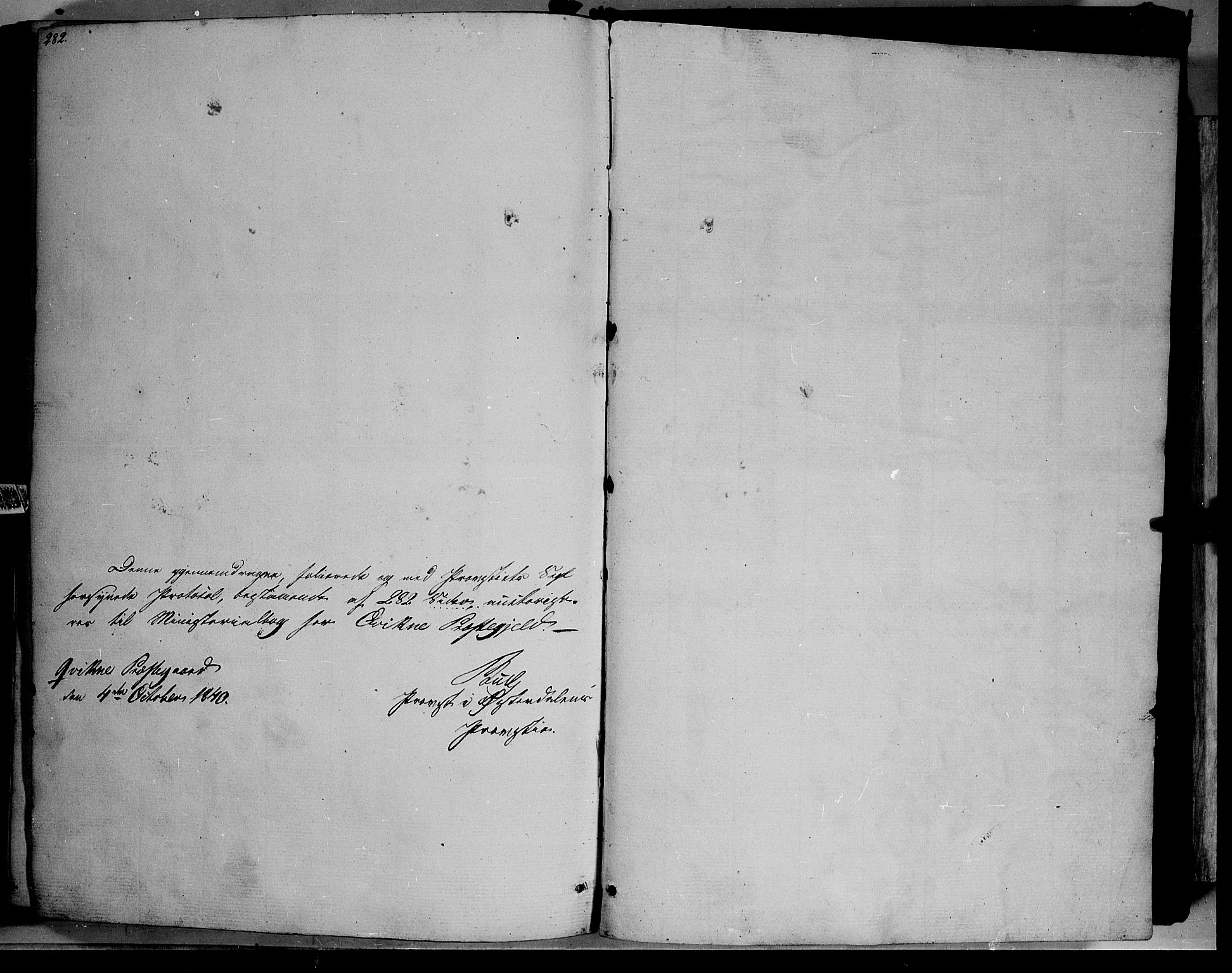 Kvikne prestekontor, AV/SAH-PREST-064/H/Ha/Haa/L0005: Parish register (official) no. 5, 1841-1862, p. 282