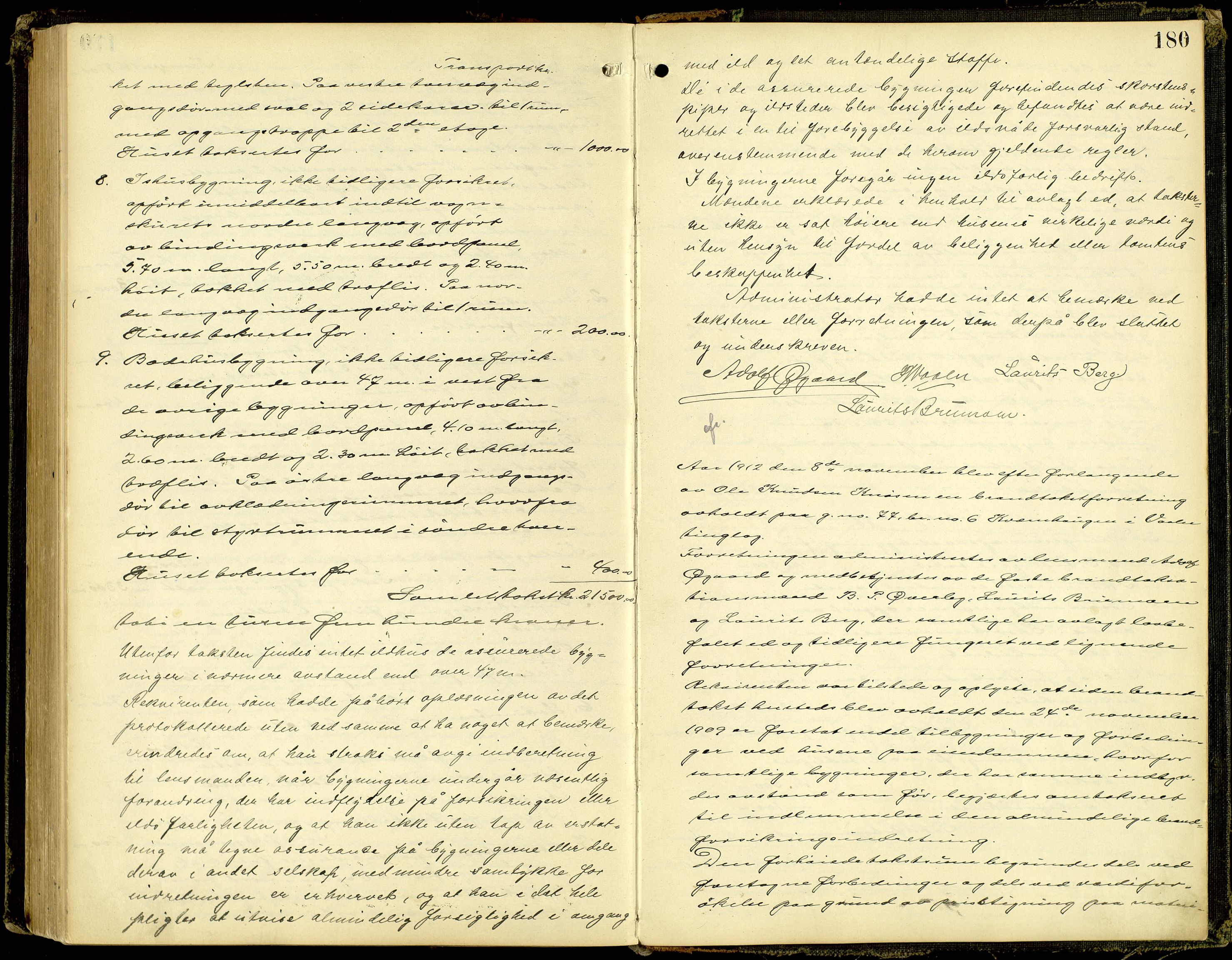 Norges Brannkasse, Våler, Hedmark, AV/SAH-NBRANV-019/F/L0003: Branntakstprotokoll, 1887-1913, p. 179b-180a