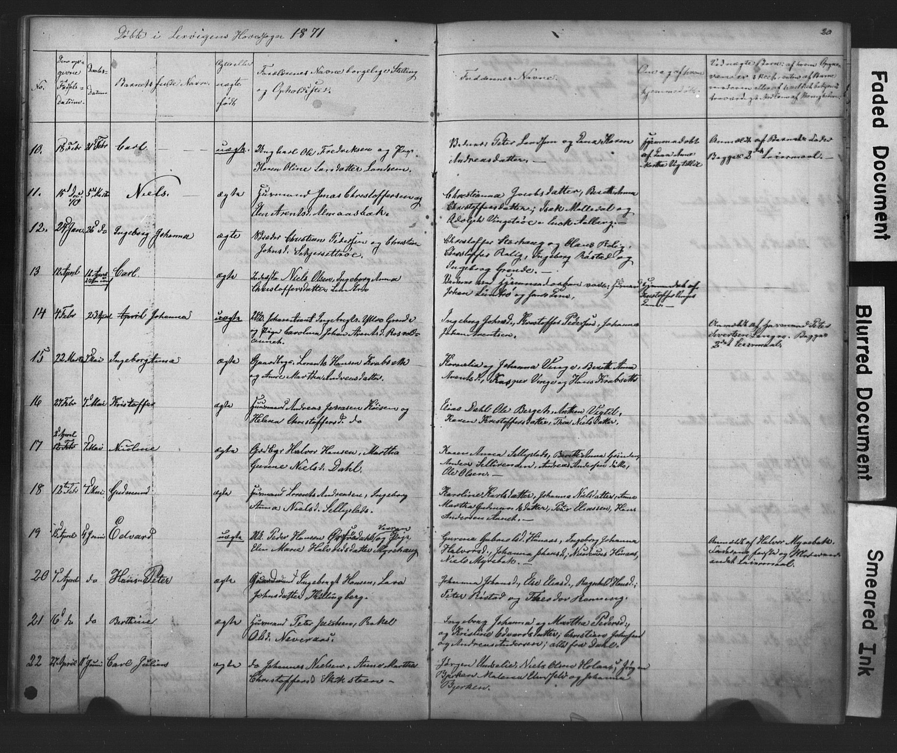 Ministerialprotokoller, klokkerbøker og fødselsregistre - Nord-Trøndelag, SAT/A-1458/701/L0018: Parish register (copy) no. 701C02, 1868-1872, p. 20