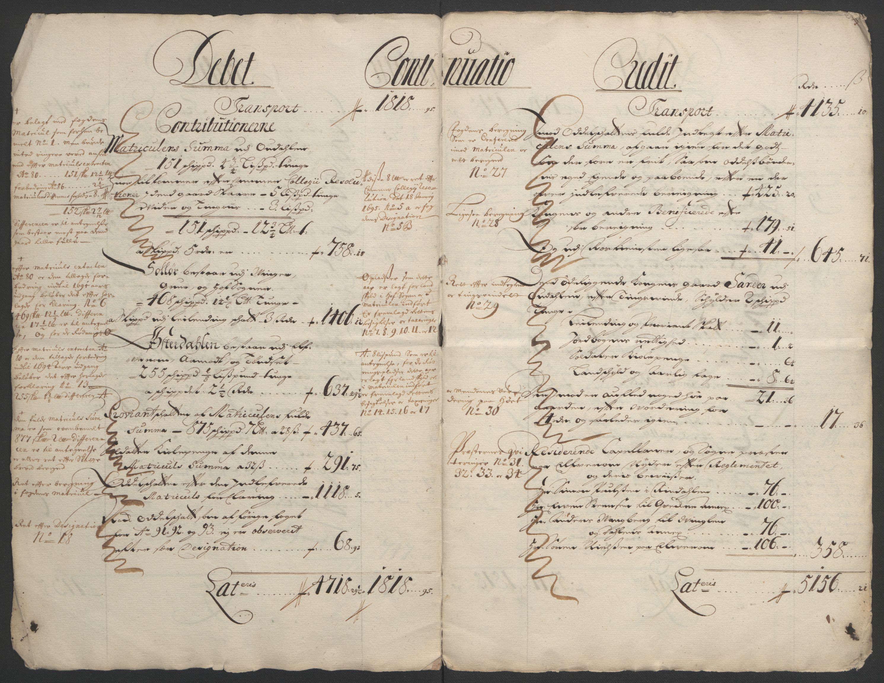 Rentekammeret inntil 1814, Reviderte regnskaper, Fogderegnskap, AV/RA-EA-4092/R13/L0832: Fogderegnskap Solør, Odal og Østerdal, 1694, p. 17