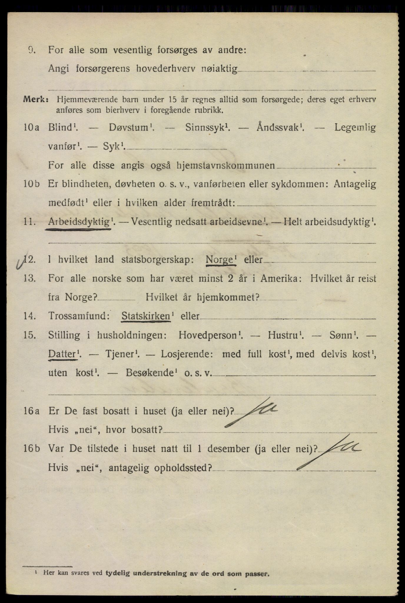 SAO, 1920 census for Kristiania, 1920, p. 519220