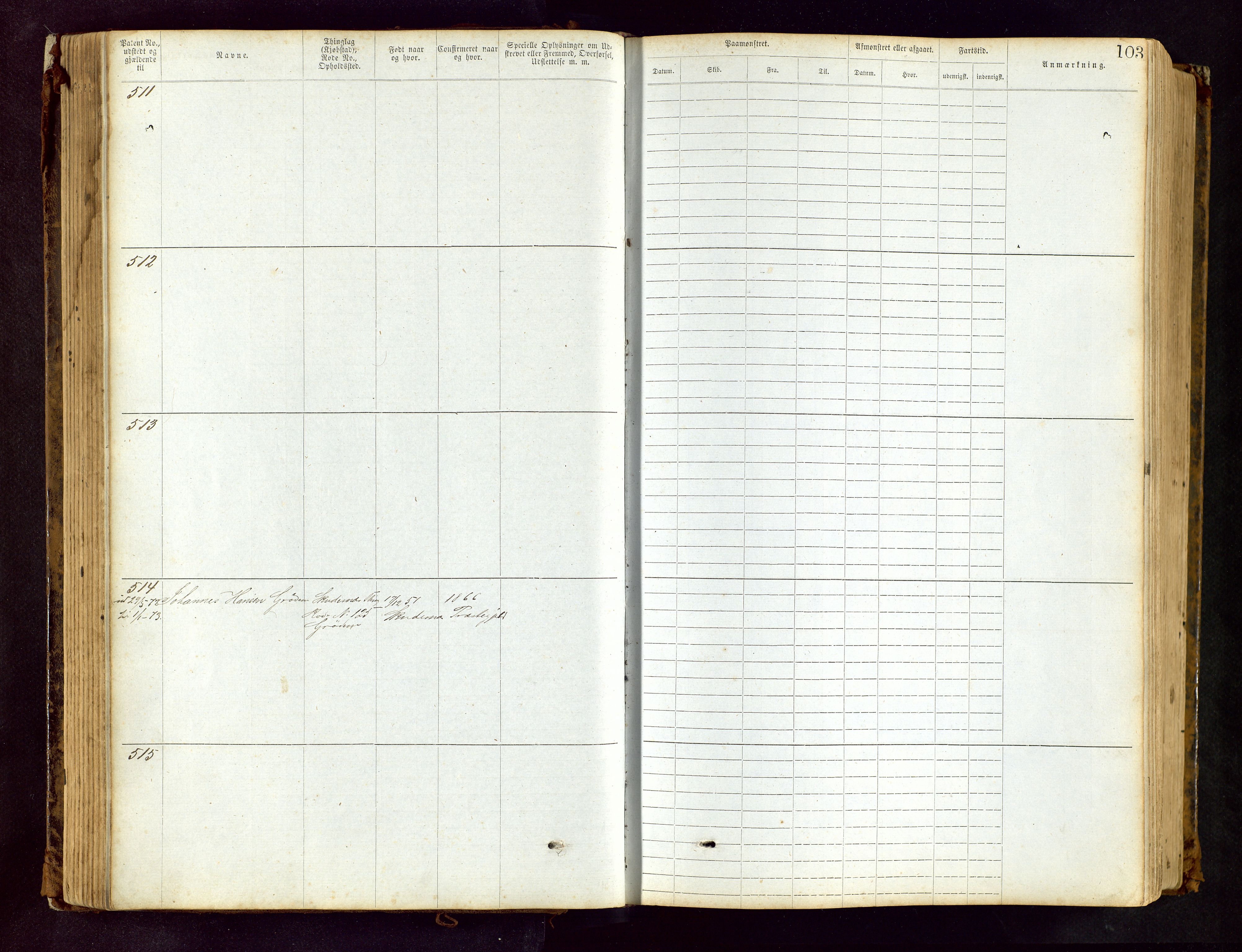 Haugesund sjømannskontor, AV/SAST-A-102007/F/Ff/L0002: Sjøfartsrulle Skudenes krets nr. 1-2719, 1868-1948, p. 103