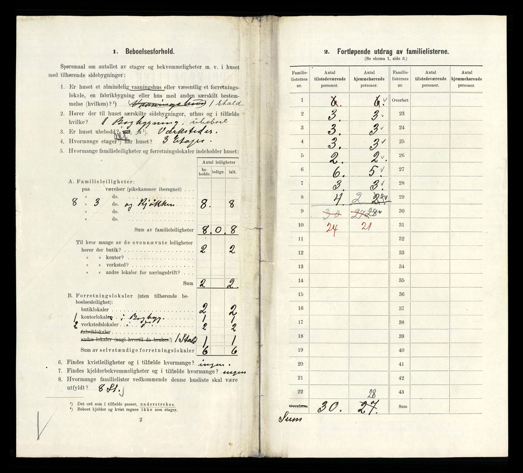 RA, 1910 census for Kristiania, 1910, p. 123206