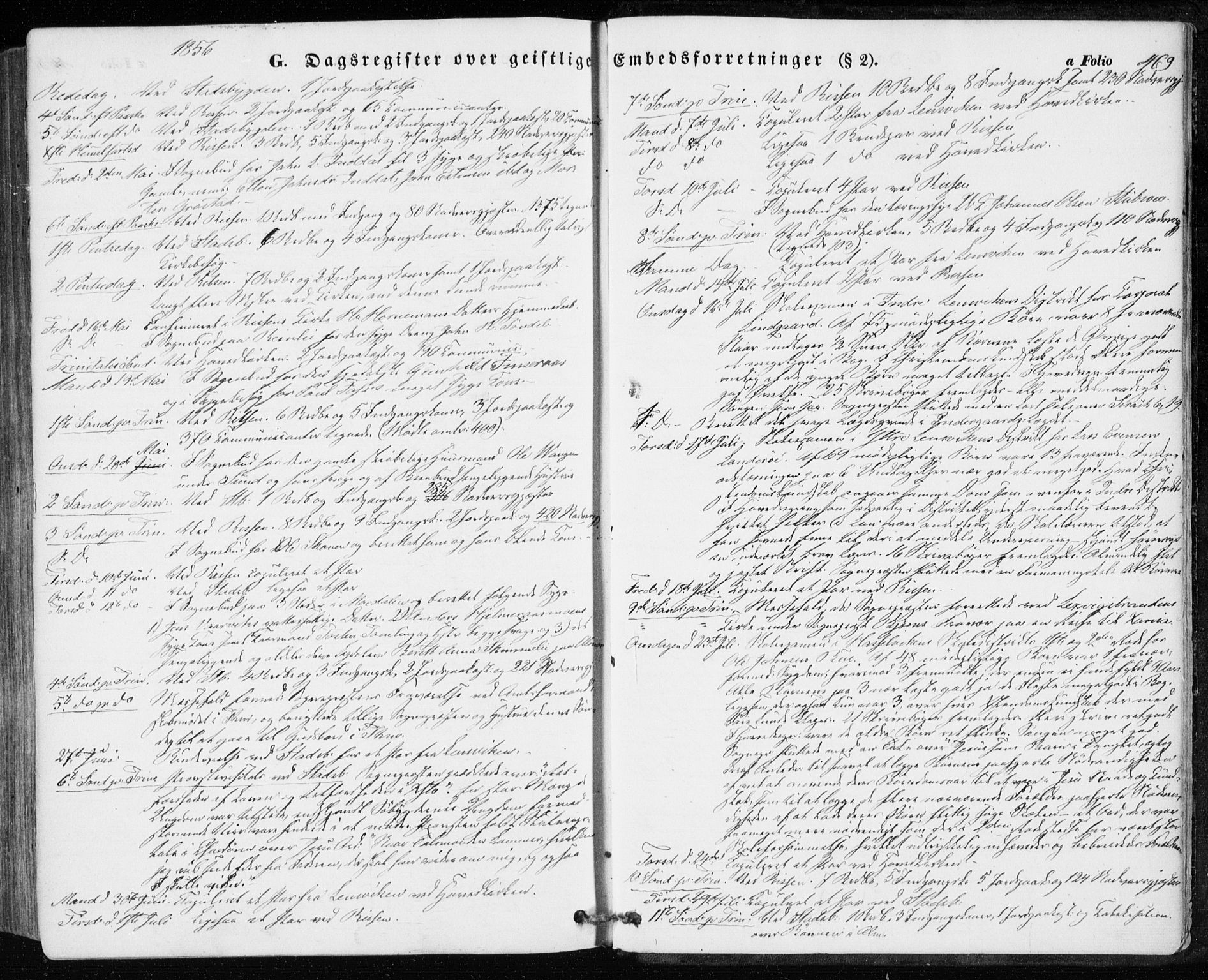 Ministerialprotokoller, klokkerbøker og fødselsregistre - Sør-Trøndelag, SAT/A-1456/646/L0611: Parish register (official) no. 646A09, 1848-1857, p. 469