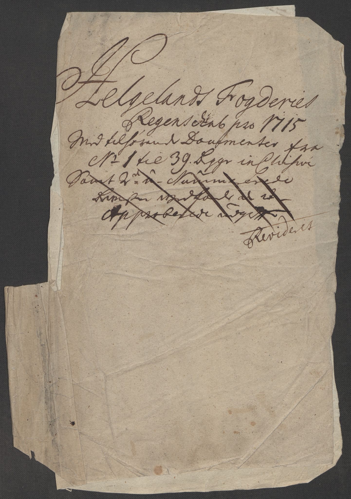 Rentekammeret inntil 1814, Reviderte regnskaper, Fogderegnskap, AV/RA-EA-4092/R65/L4513: Fogderegnskap Helgeland, 1714-1715, p. 467