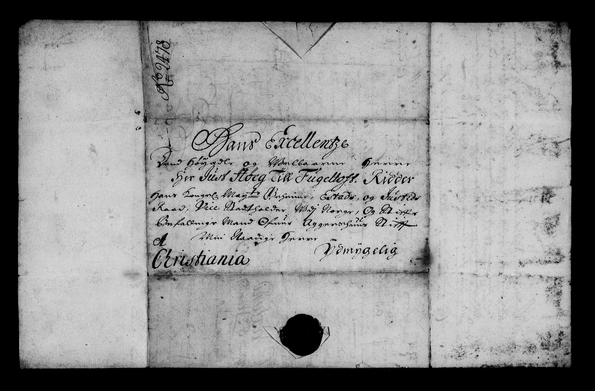 Stattholderembetet 1572-1771, AV/RA-EA-2870/Af/L0003: Avskrifter av vedlegg til originale supplikker, nummerert i samsvar med supplikkbøkene, 1689-1691, p. 120