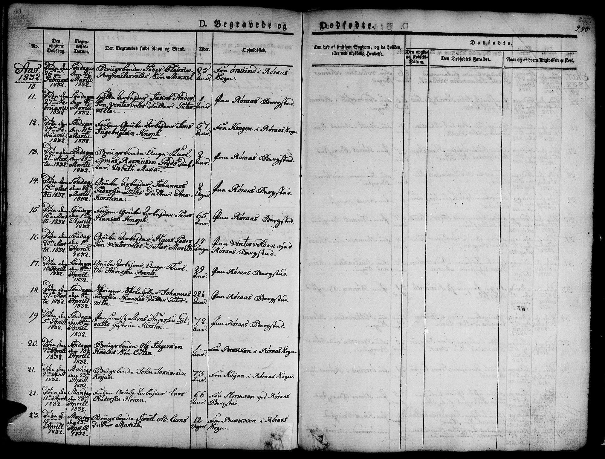 Ministerialprotokoller, klokkerbøker og fødselsregistre - Sør-Trøndelag, SAT/A-1456/681/L0939: Parish register (copy) no. 681C03, 1829-1855, p. 590