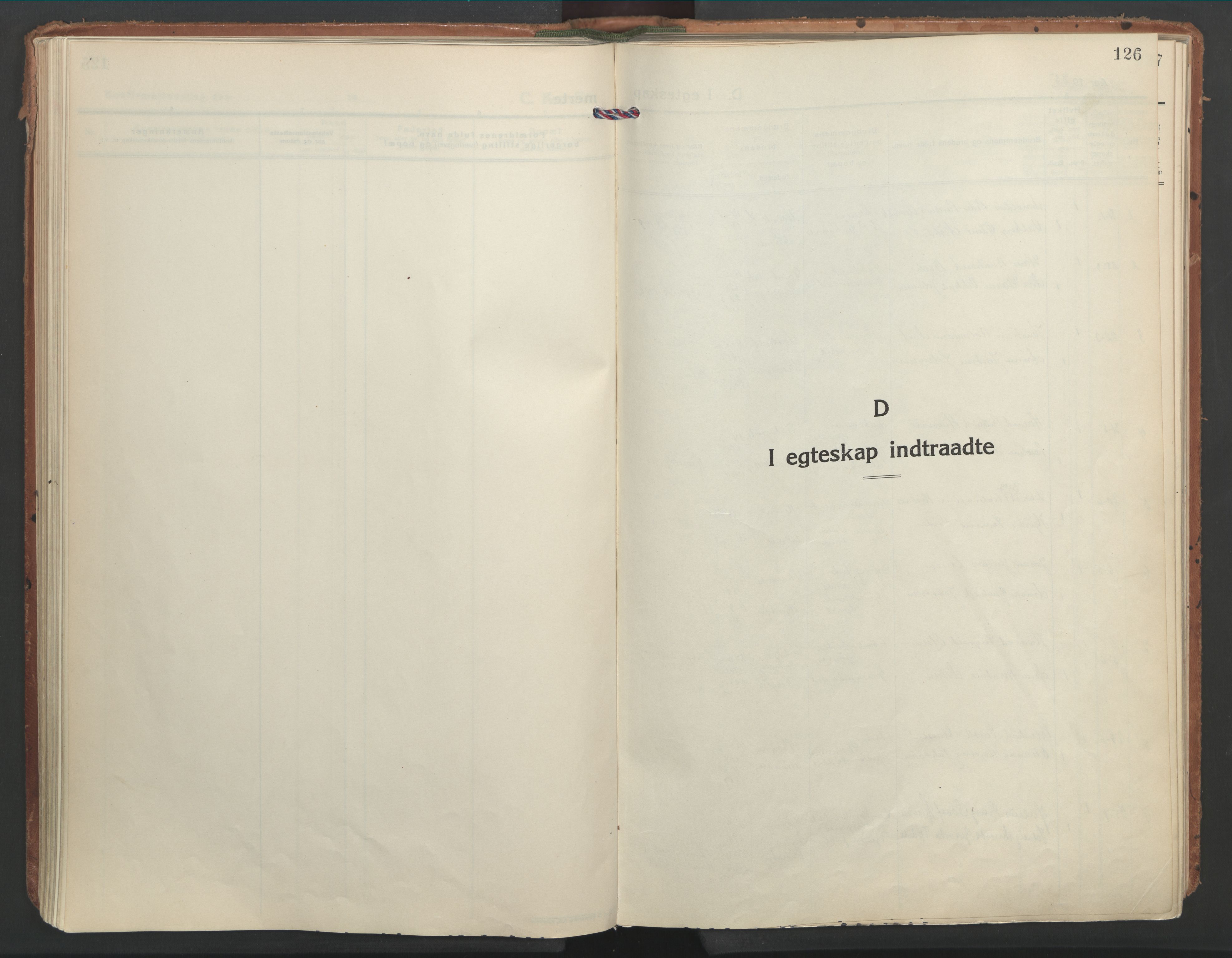 Ministerialprotokoller, klokkerbøker og fødselsregistre - Nordland, SAT/A-1459/861/L0873: Parish register (official) no. 861A08, 1923-1932, p. 126