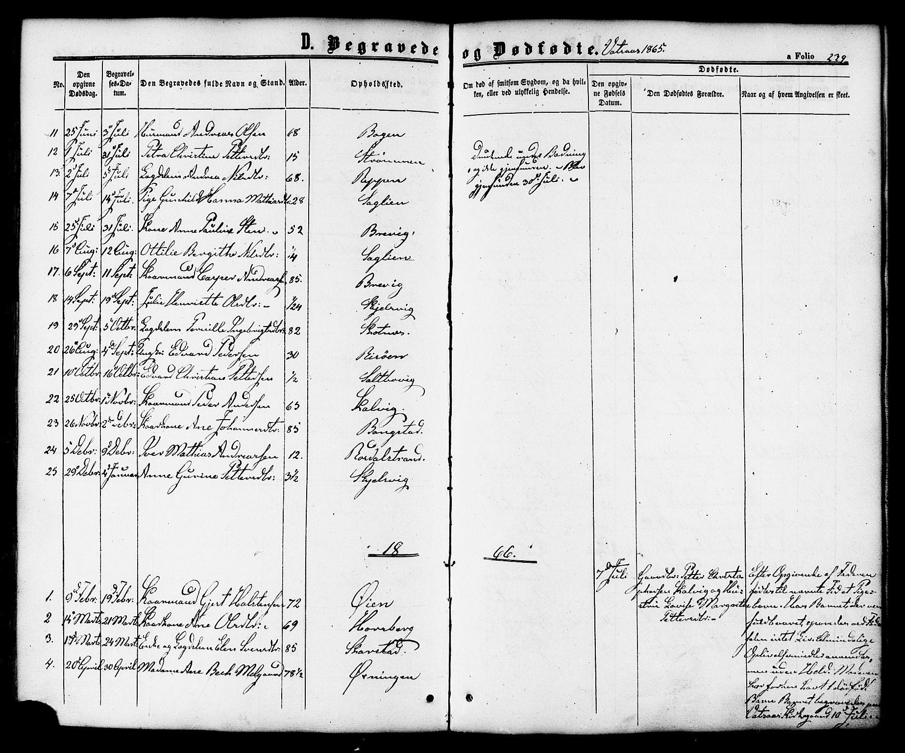 Ministerialprotokoller, klokkerbøker og fødselsregistre - Nordland, SAT/A-1459/810/L0146: Parish register (official) no. 810A08 /1, 1862-1874, p. 239