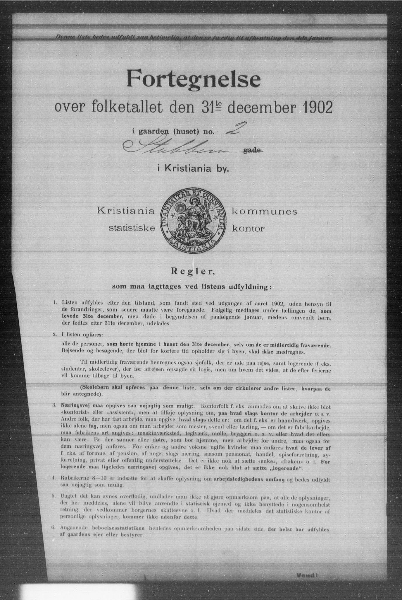 OBA, Municipal Census 1902 for Kristiania, 1902, p. 19594