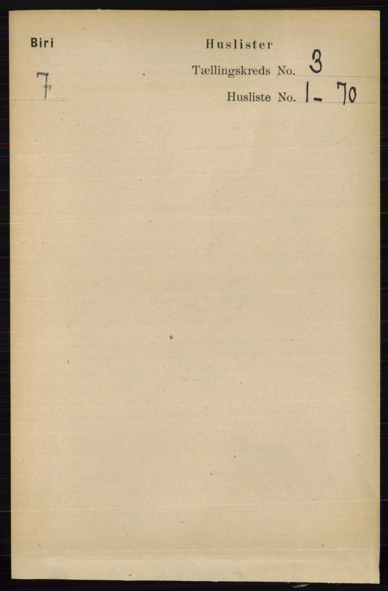 RA, 1891 census for 0525 Biri, 1891, p. 829