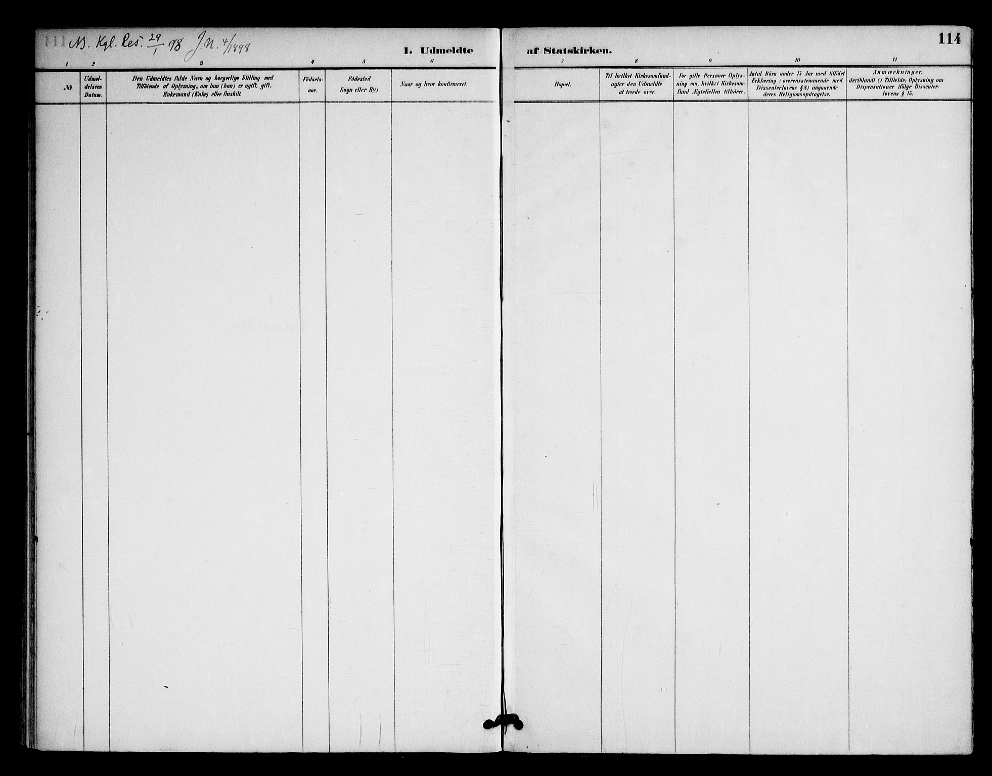 Ås prestekontor Kirkebøker, AV/SAO-A-10894/F/Fc/L0002: Parish register (official) no. III 2, 1892-1924, p. 114