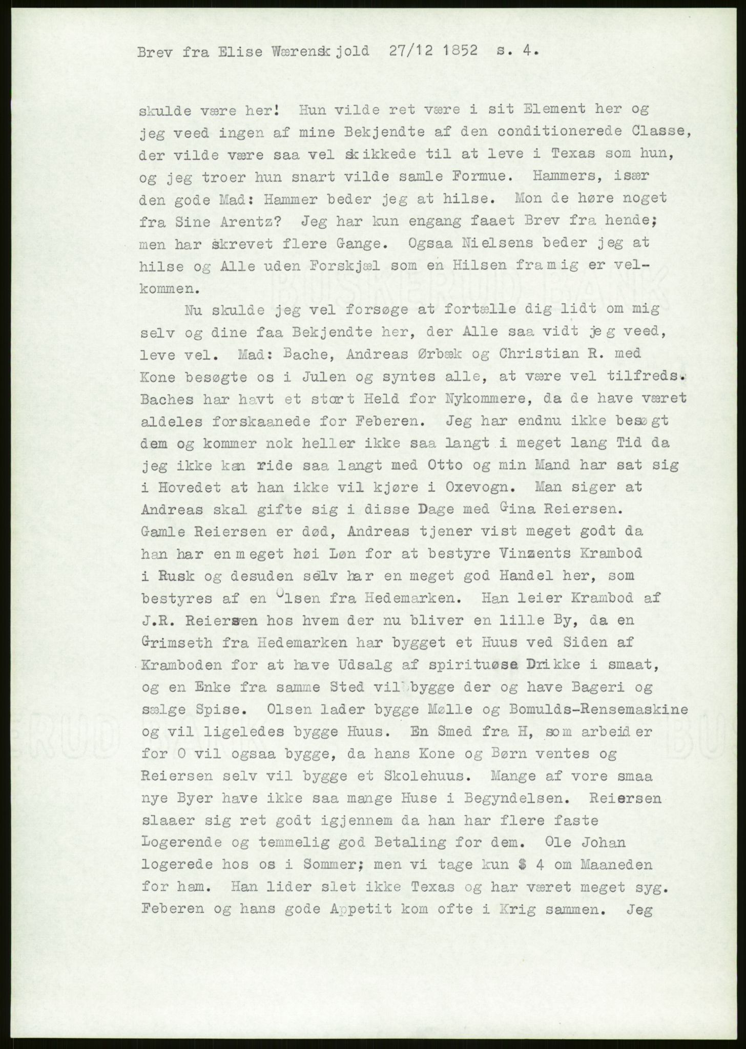 Samlinger til kildeutgivelse, Amerikabrevene, AV/RA-EA-4057/F/L0027: Innlån fra Aust-Agder: Dannevig - Valsgård, 1838-1914, p. 29