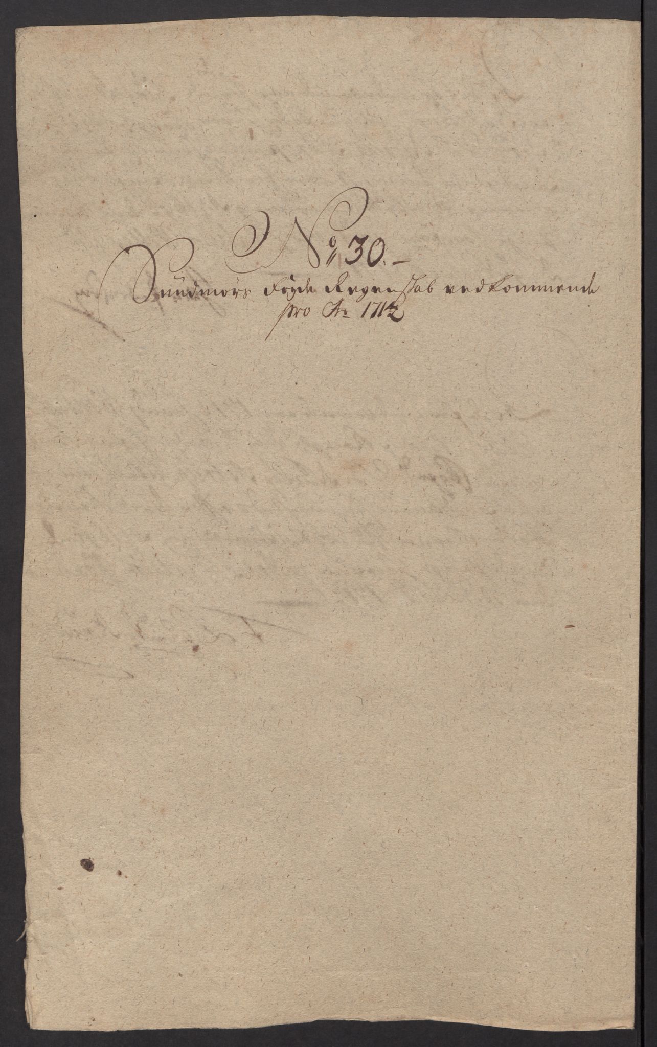 Rentekammeret inntil 1814, Reviderte regnskaper, Fogderegnskap, AV/RA-EA-4092/R54/L3565: Fogderegnskap Sunnmøre, 1712-1713, p. 180