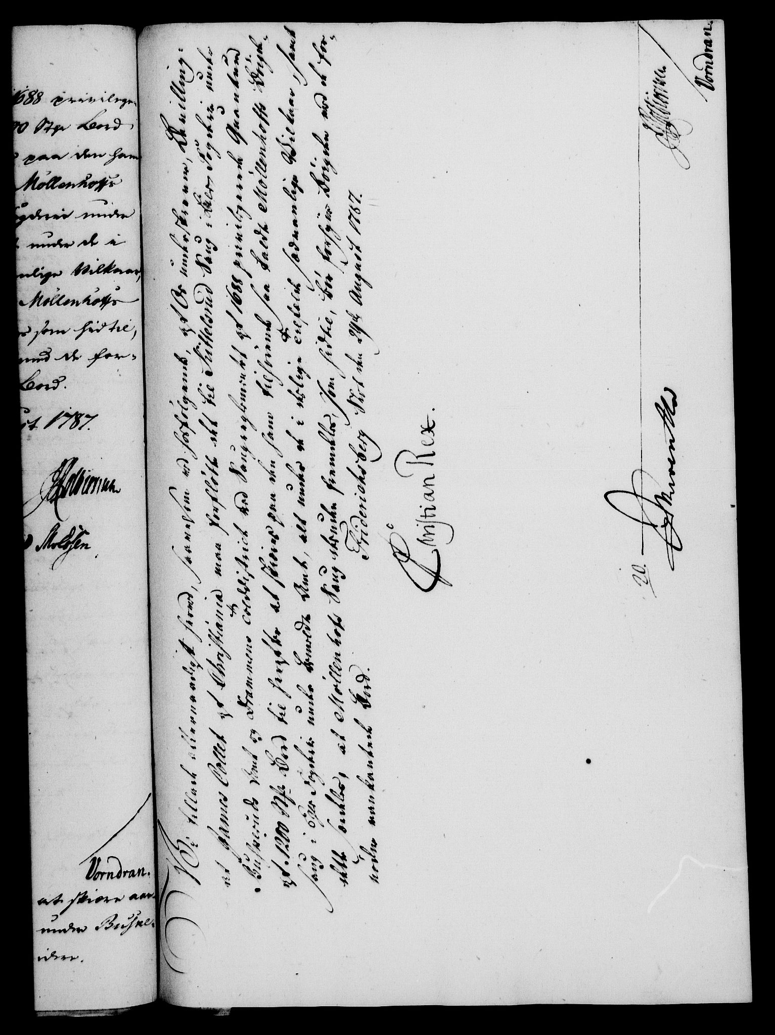 Rentekammeret, Kammerkanselliet, AV/RA-EA-3111/G/Gf/Gfa/L0069: Norsk relasjons- og resolusjonsprotokoll (merket RK 52.69), 1787, p. 957