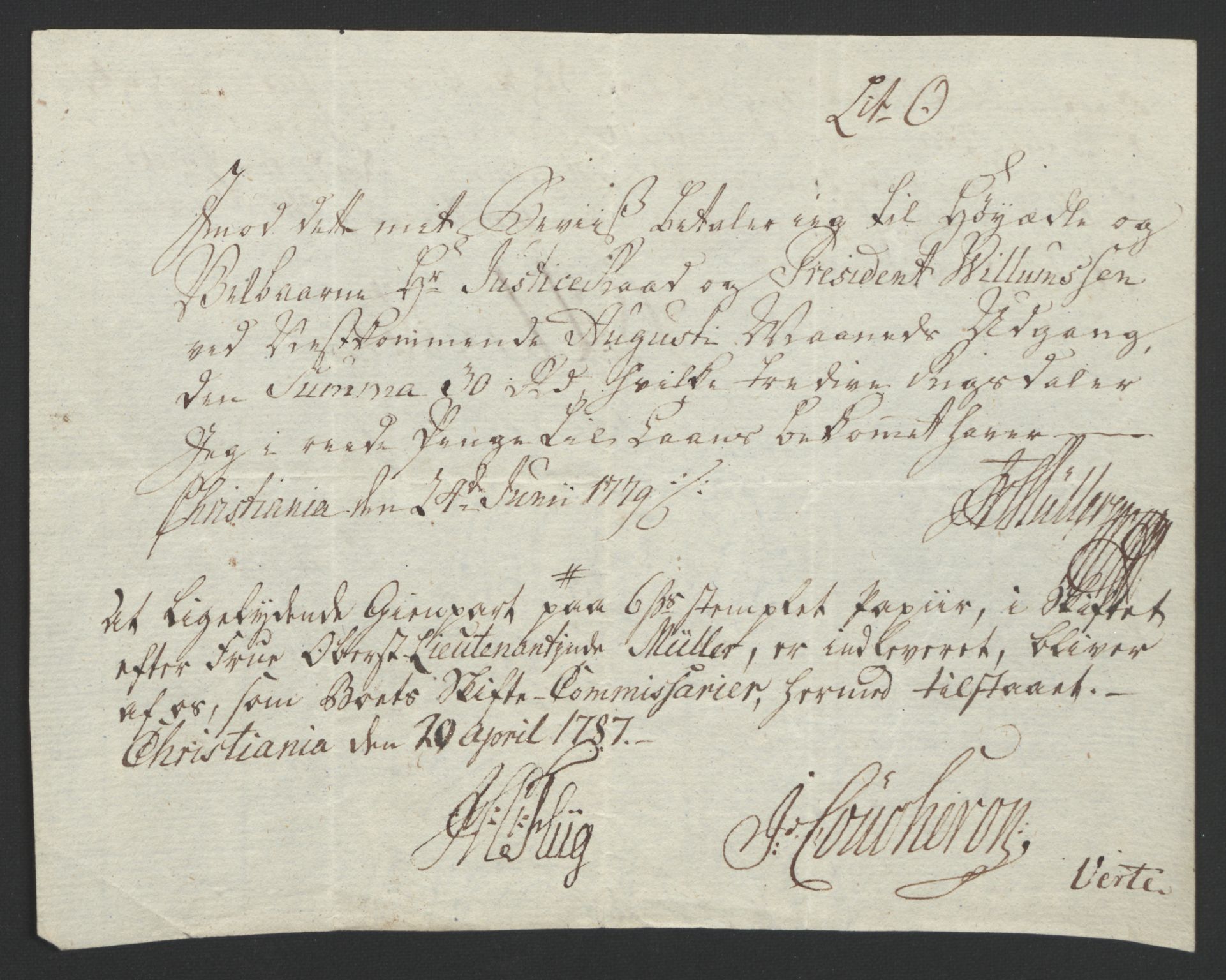 Forsvaret, Generalauditøren, AV/RA-RAFA-1772/F/Fj/Fja/L0022: --, 1733-1821, p. 813