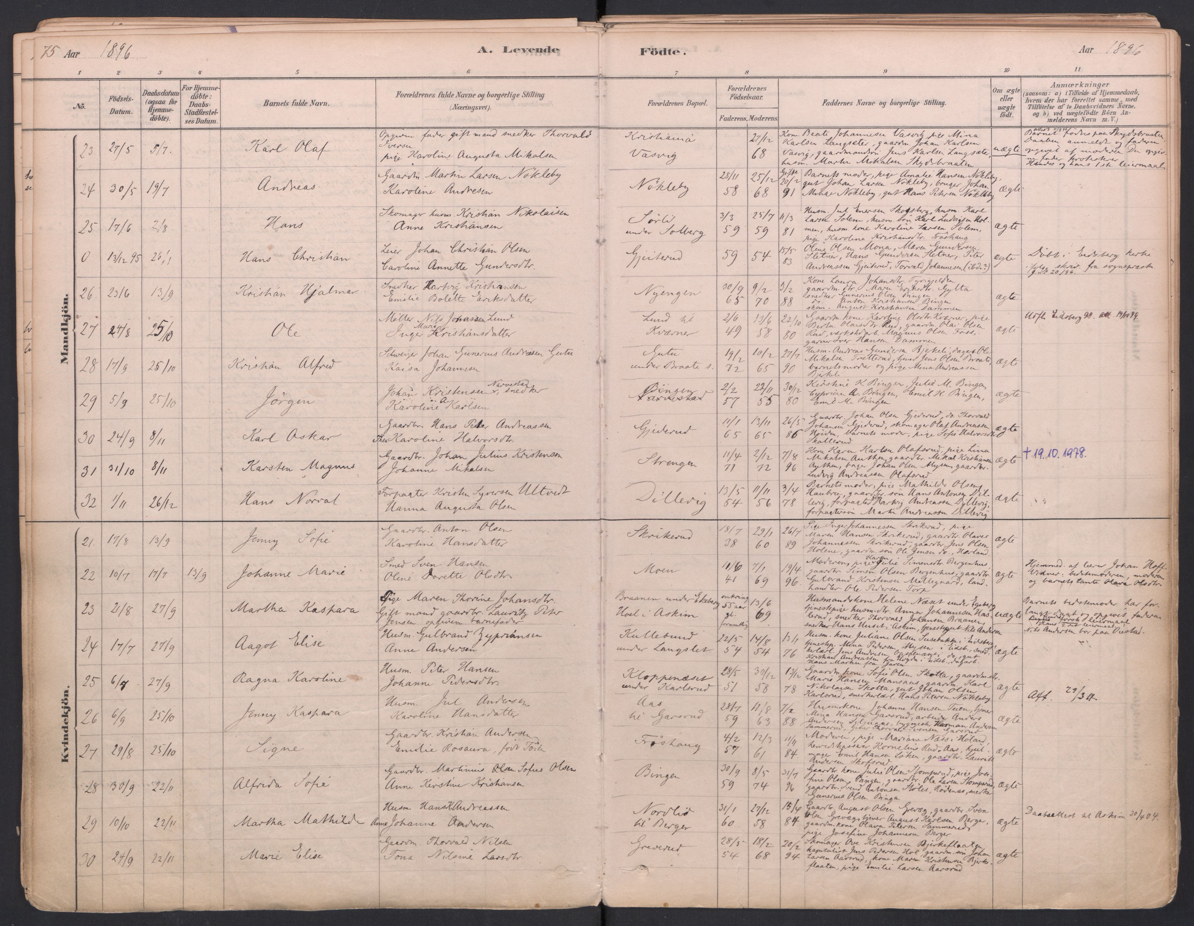 Trøgstad prestekontor Kirkebøker, SAO/A-10925/F/Fa/L0010: Parish register (official) no. I 10, 1878-1898, p. 75