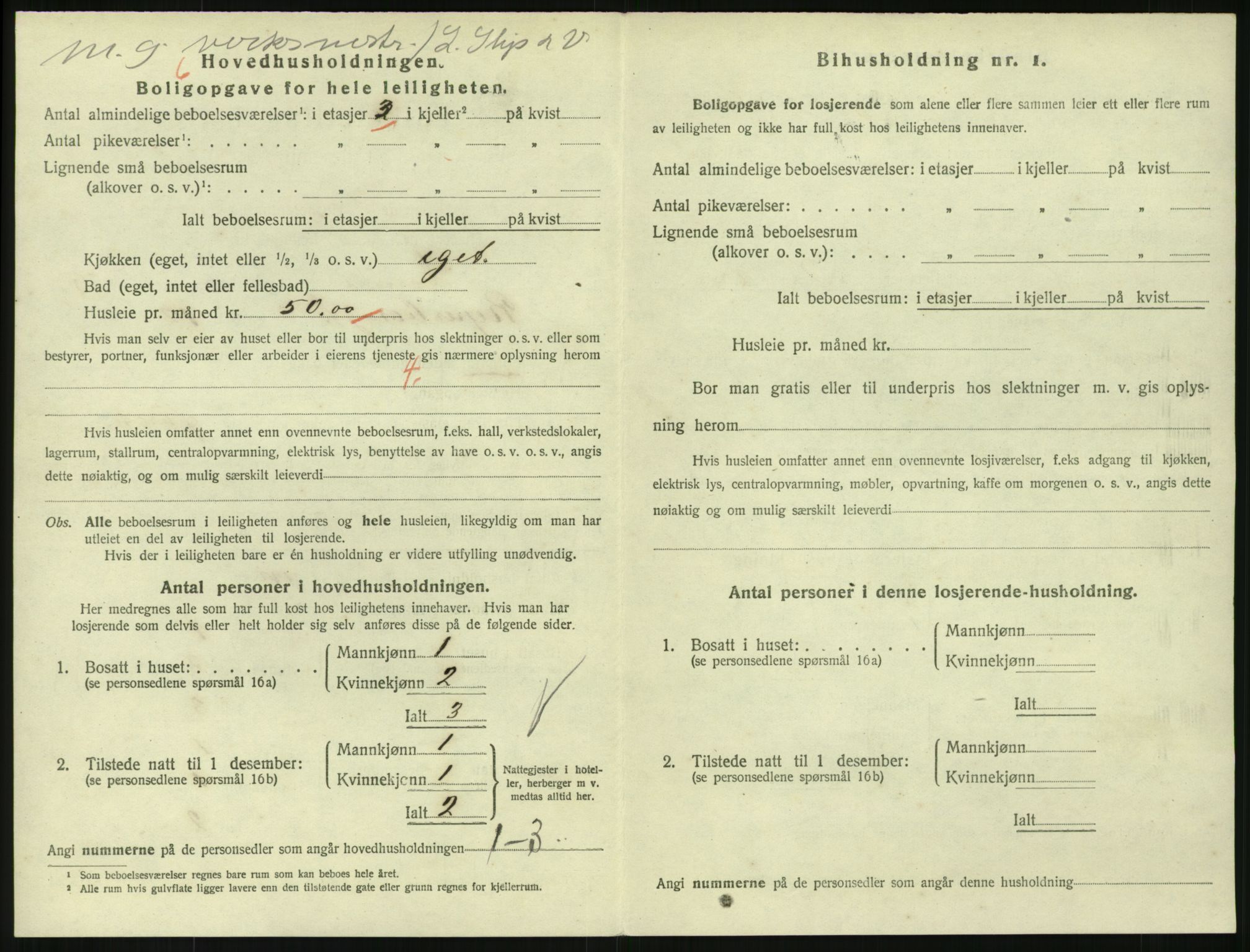 SAKO, 1920 census for Larvik, 1920, p. 7407