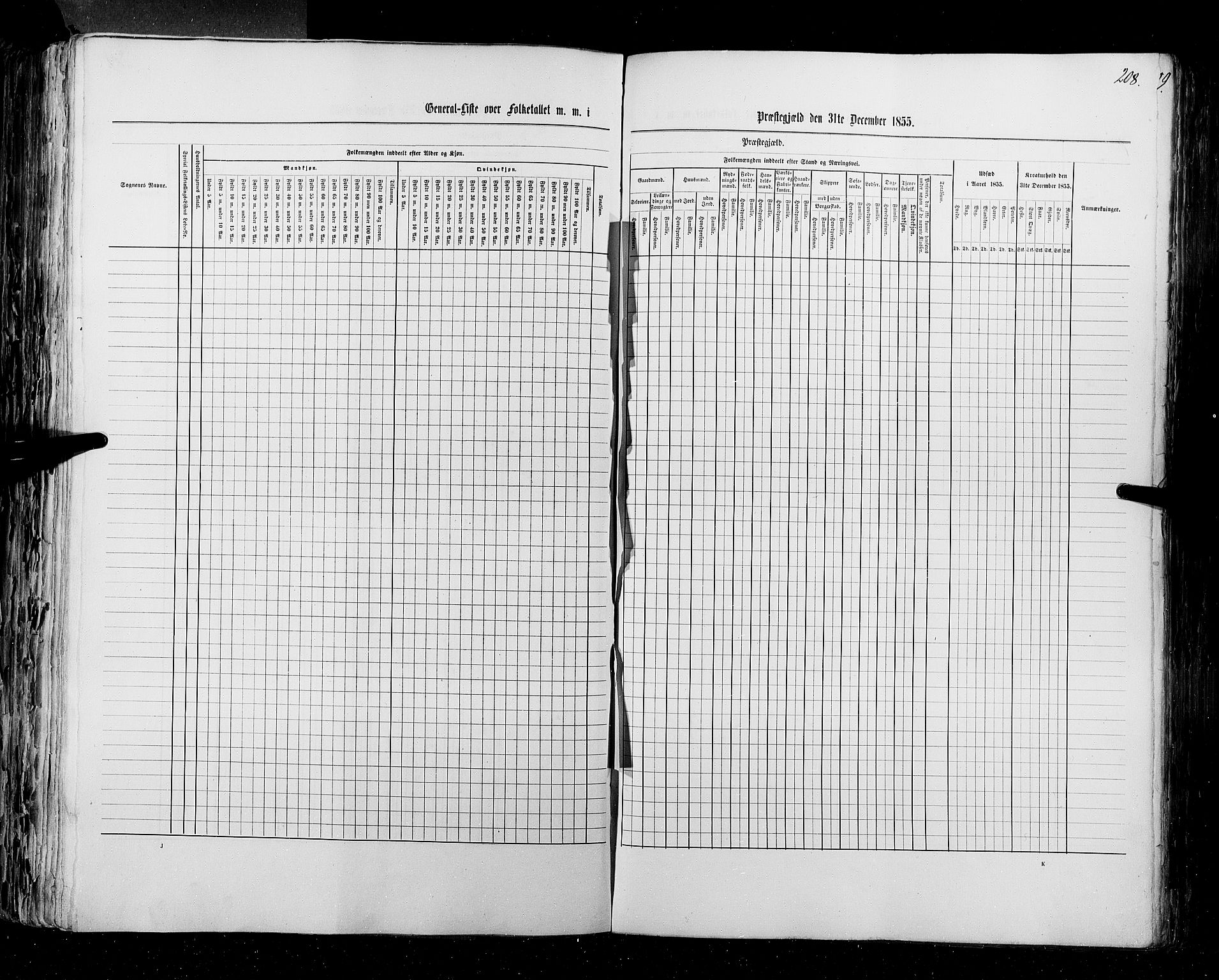 RA, Census 1855, vol. 1: Akershus amt, Smålenenes amt og Hedemarken amt, 1855, p. 208