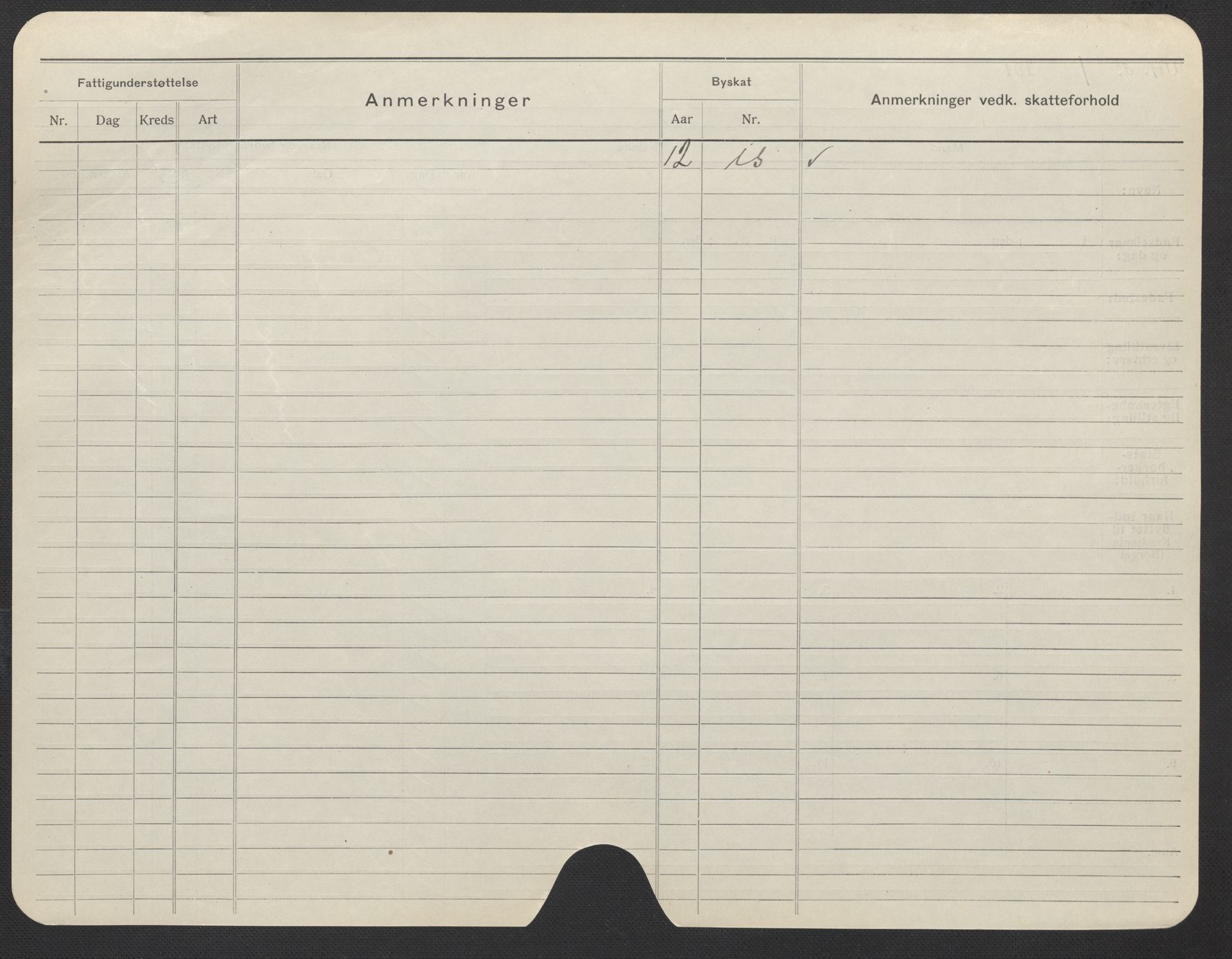 Oslo folkeregister, Registerkort, AV/SAO-A-11715/F/Fa/Fac/L0019: Kvinner, 1906-1914, p. 1016b