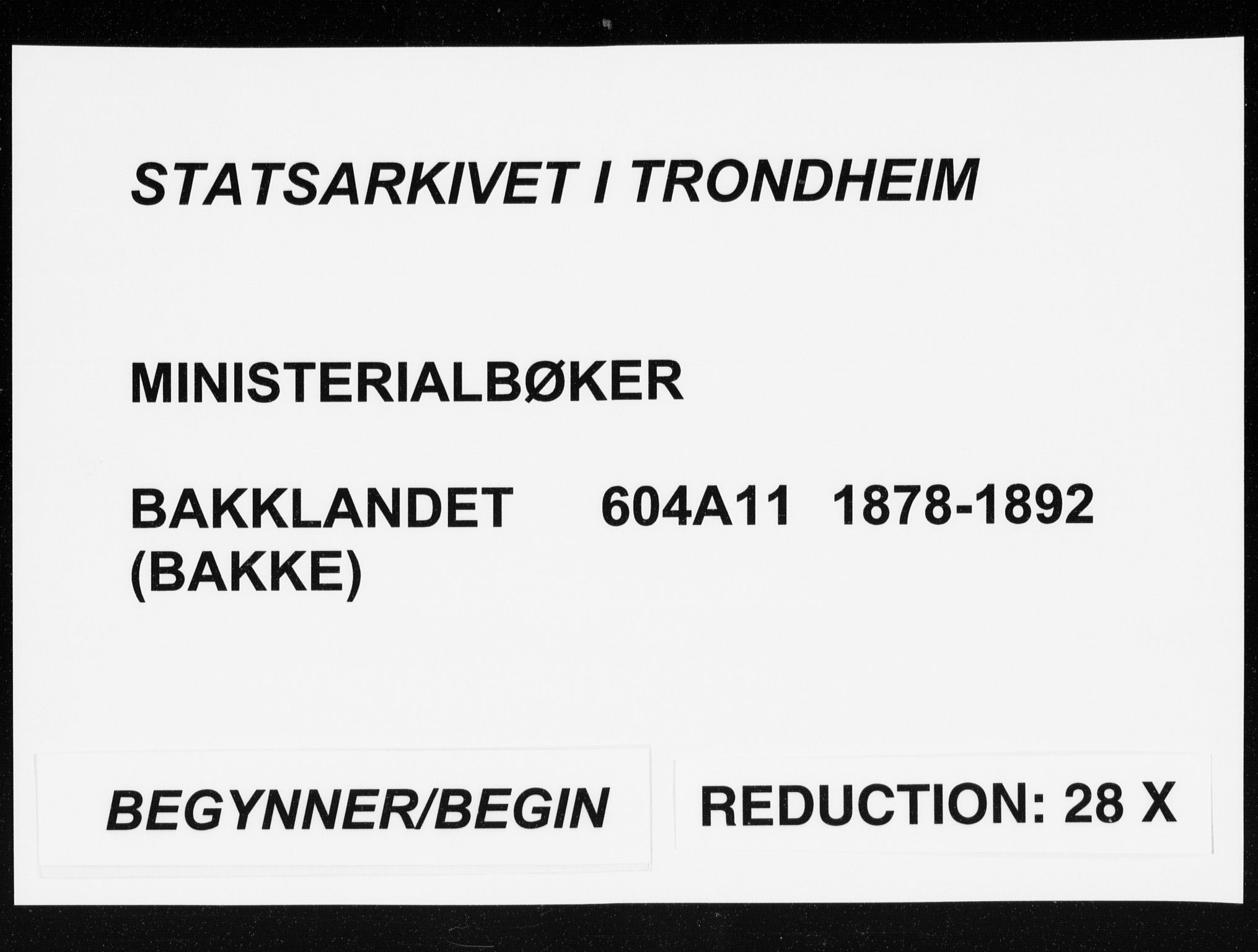 Ministerialprotokoller, klokkerbøker og fødselsregistre - Sør-Trøndelag, SAT/A-1456/604/L0188: Parish register (official) no. 604A11, 1878-1892