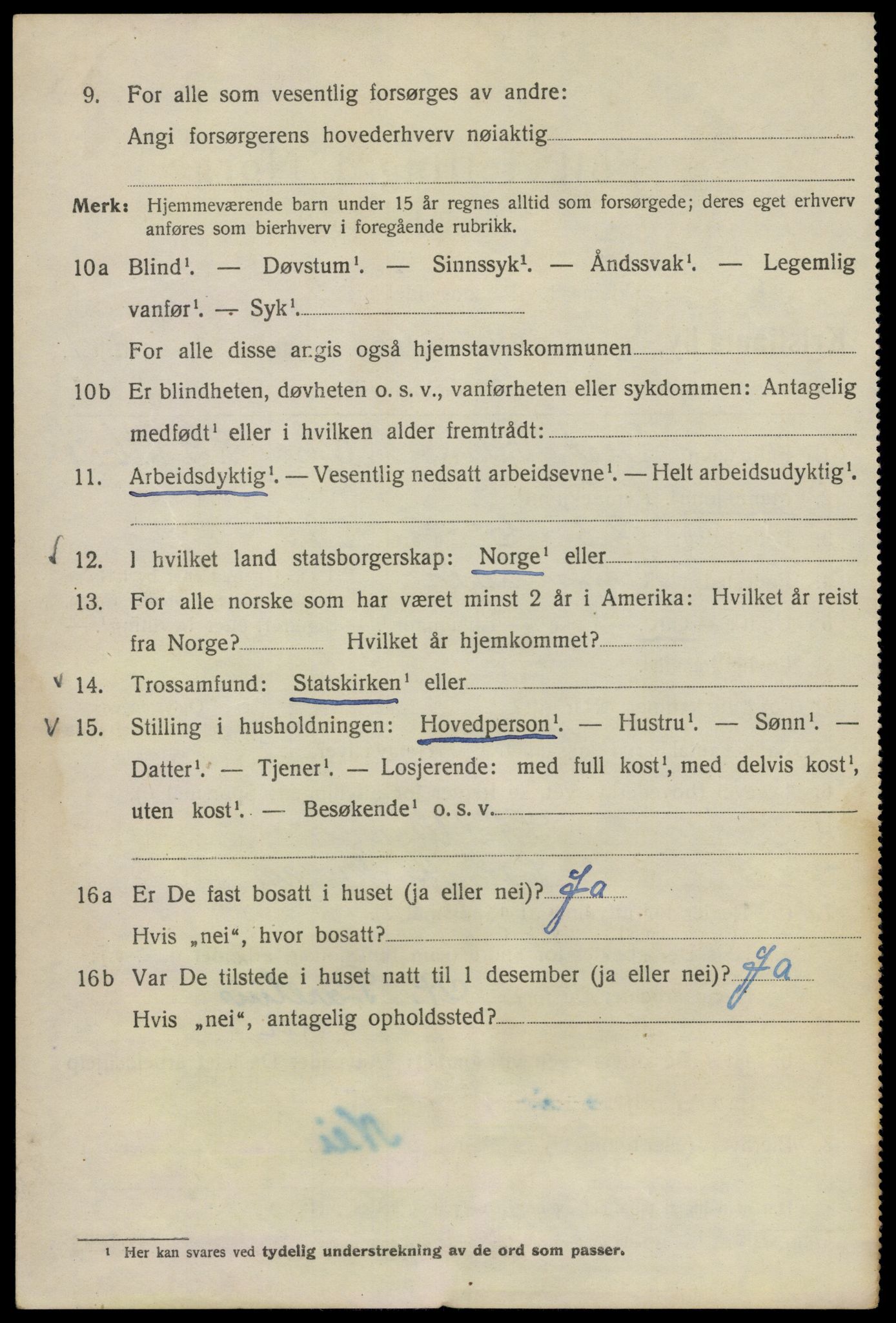 SAO, 1920 census for Kristiania, 1920, p. 142056