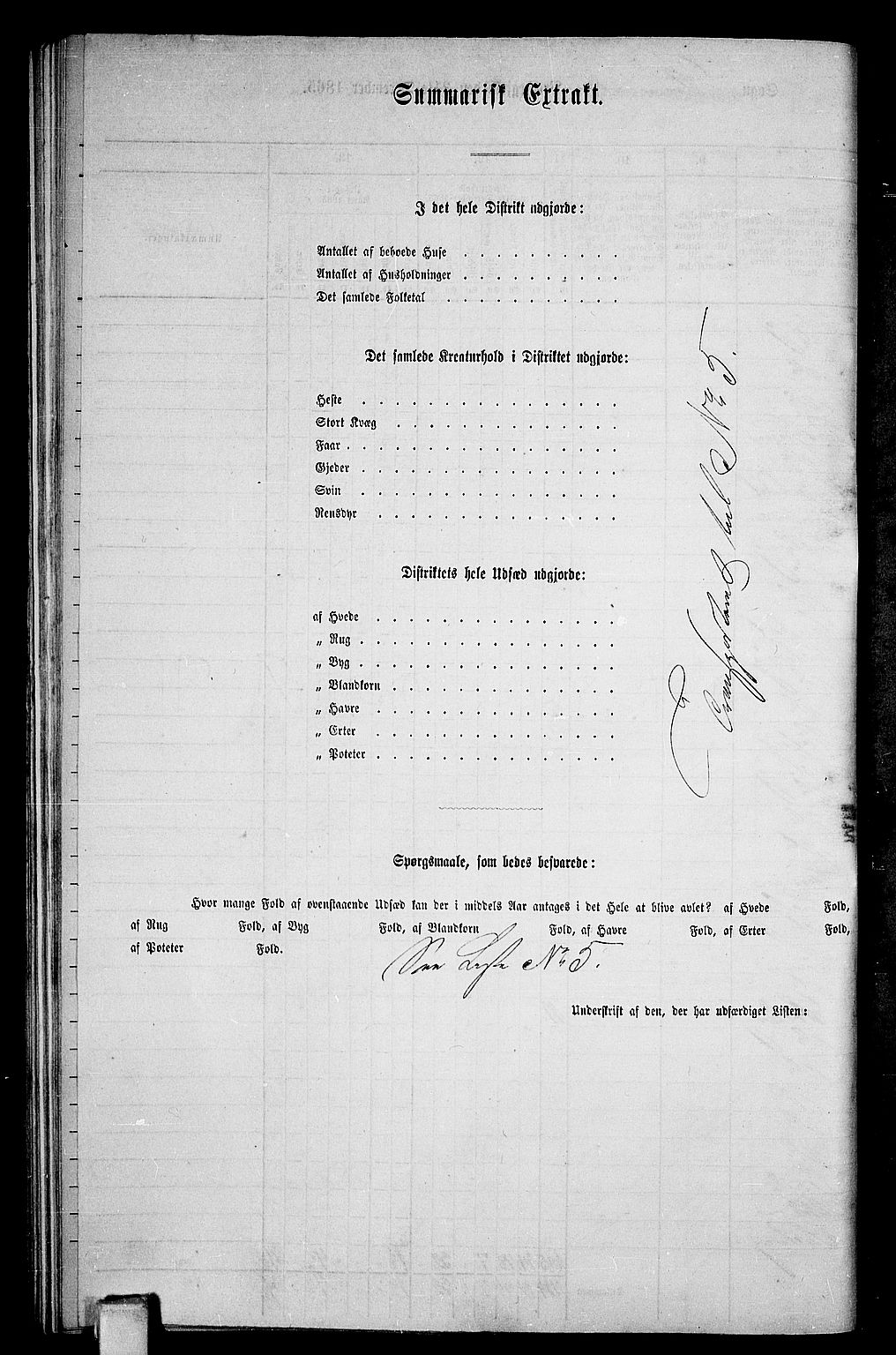 RA, 1865 census for Strømm, 1865, p. 100