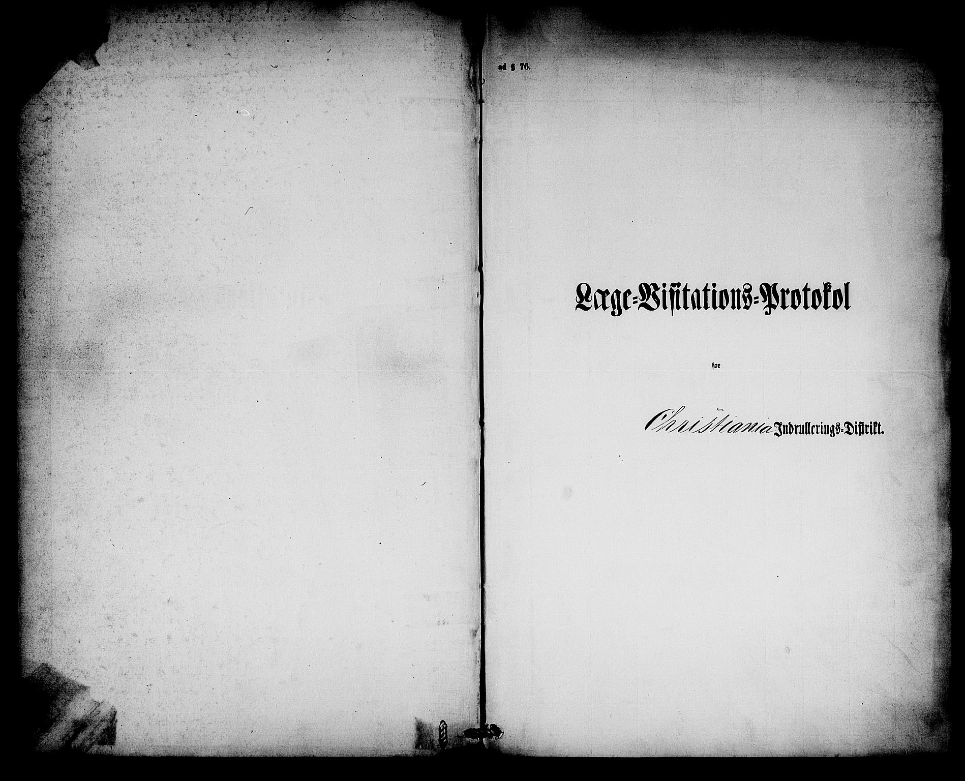 Oslo mønstringsdistrikt, AV/SAO-A-10569/L/La/L0001: Legevisitasjonsprotokoll, 1860-1873, p. 2