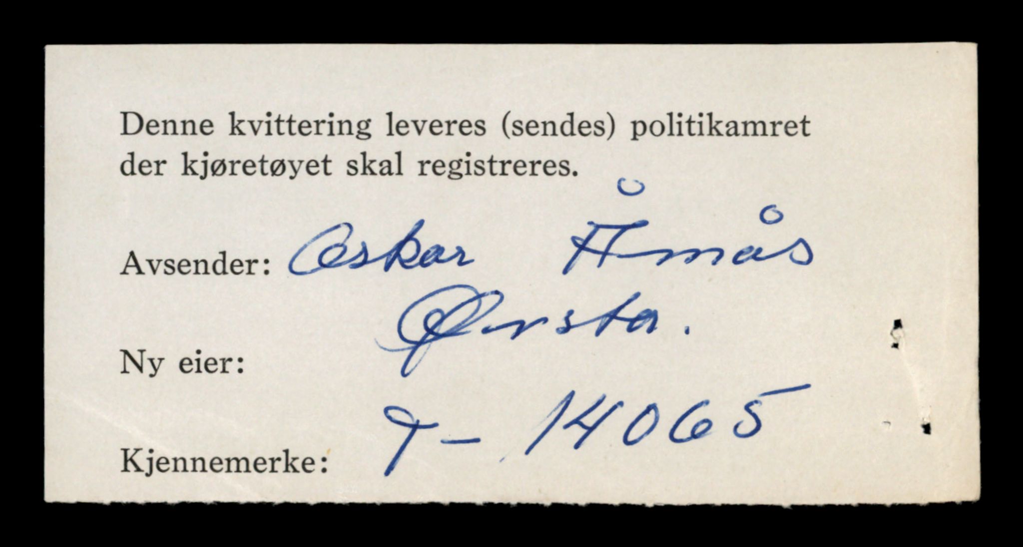 Møre og Romsdal vegkontor - Ålesund trafikkstasjon, SAT/A-4099/F/Fe/L0042: Registreringskort for kjøretøy T 13906 - T 14079, 1927-1998, p. 2819