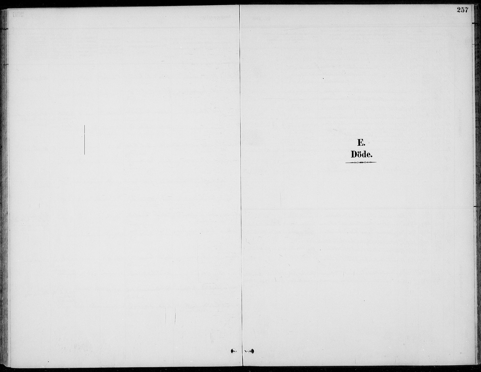 Alvdal prestekontor, SAH/PREST-060/H/Ha/Haa/L0003: Parish register (official) no. 3, 1886-1912, p. 257