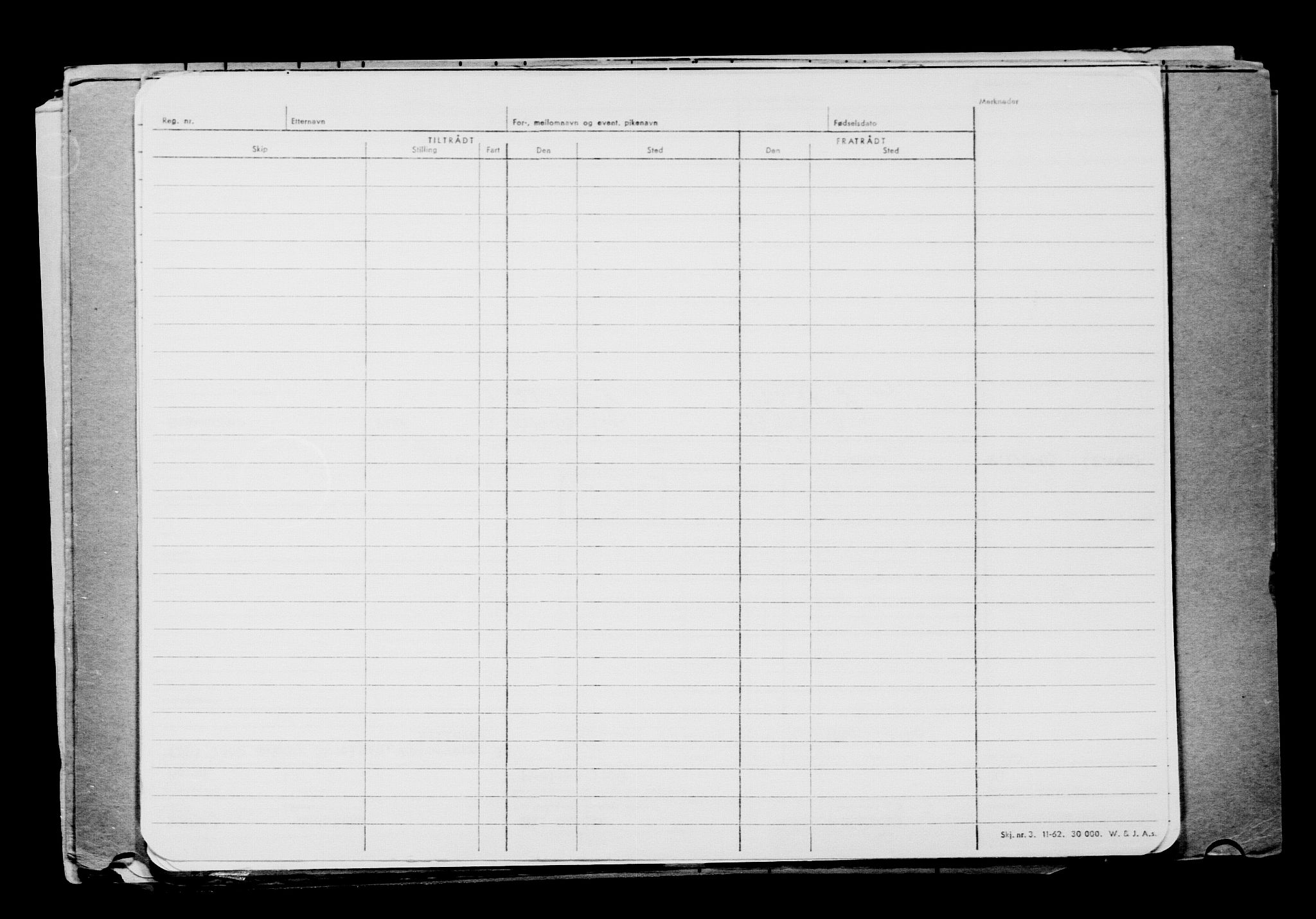 Direktoratet for sjømenn, AV/RA-S-3545/G/Gb/L0167: Hovedkort, 1919, p. 335