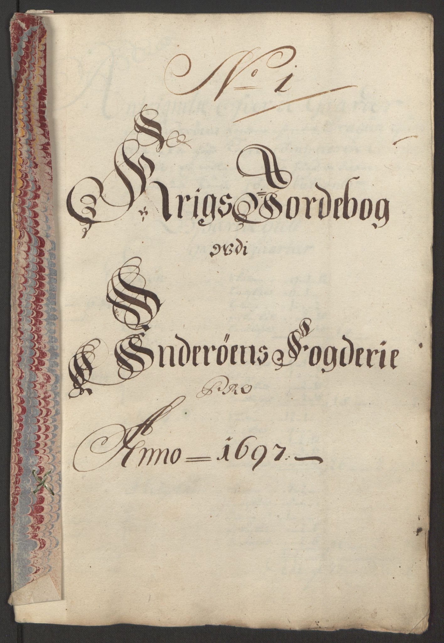 Rentekammeret inntil 1814, Reviderte regnskaper, Fogderegnskap, RA/EA-4092/R63/L4309: Fogderegnskap Inderøy, 1695-1697, p. 500