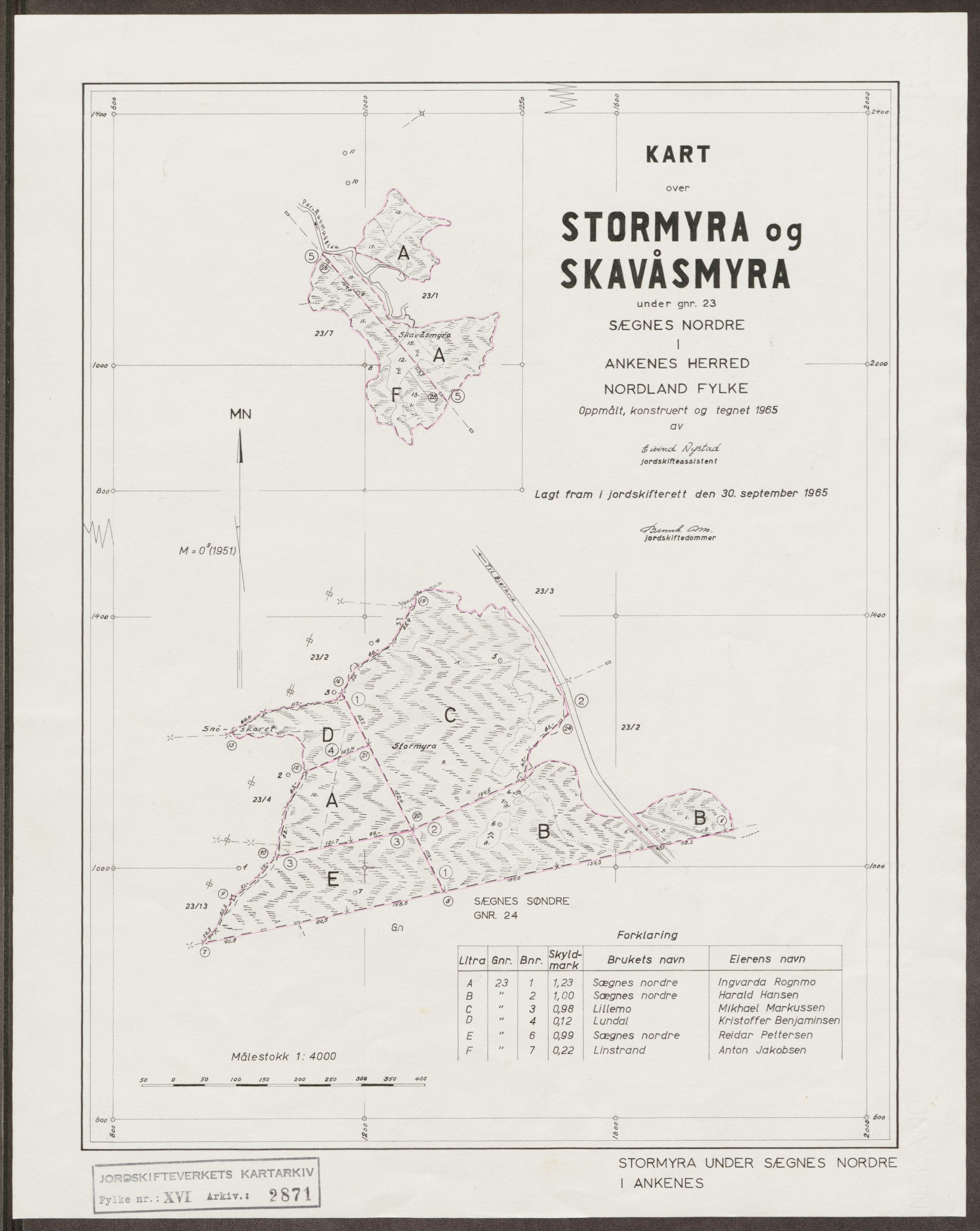 Jordskifteverkets kartarkiv, RA/S-3929/T, 1859-1988, p. 3720