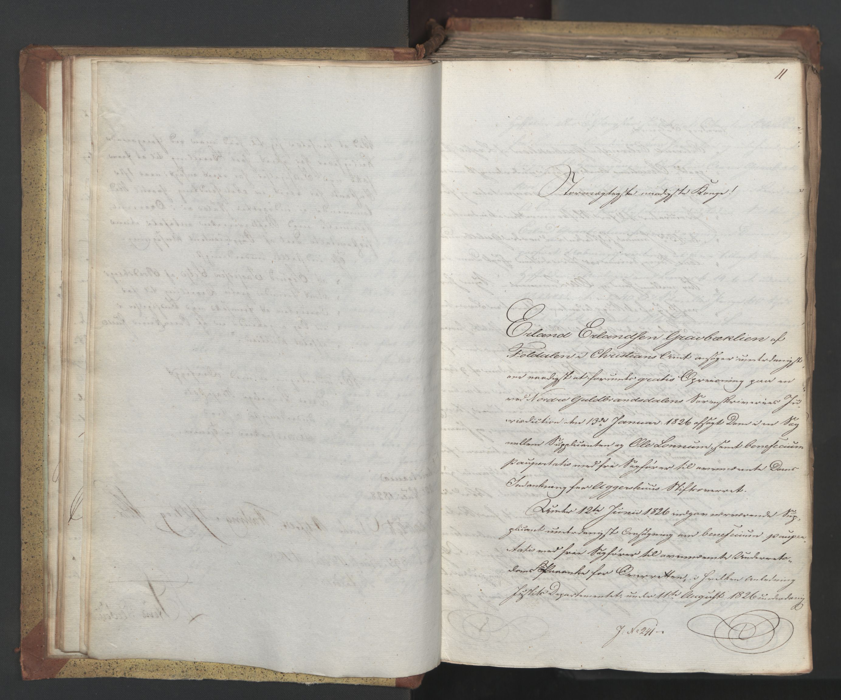 Statsrådsavdelingen i Stockholm, RA/S-1003/D/Da/L0055: Regjeringsinnstillinger nr. 231-435, 1828, p. 22