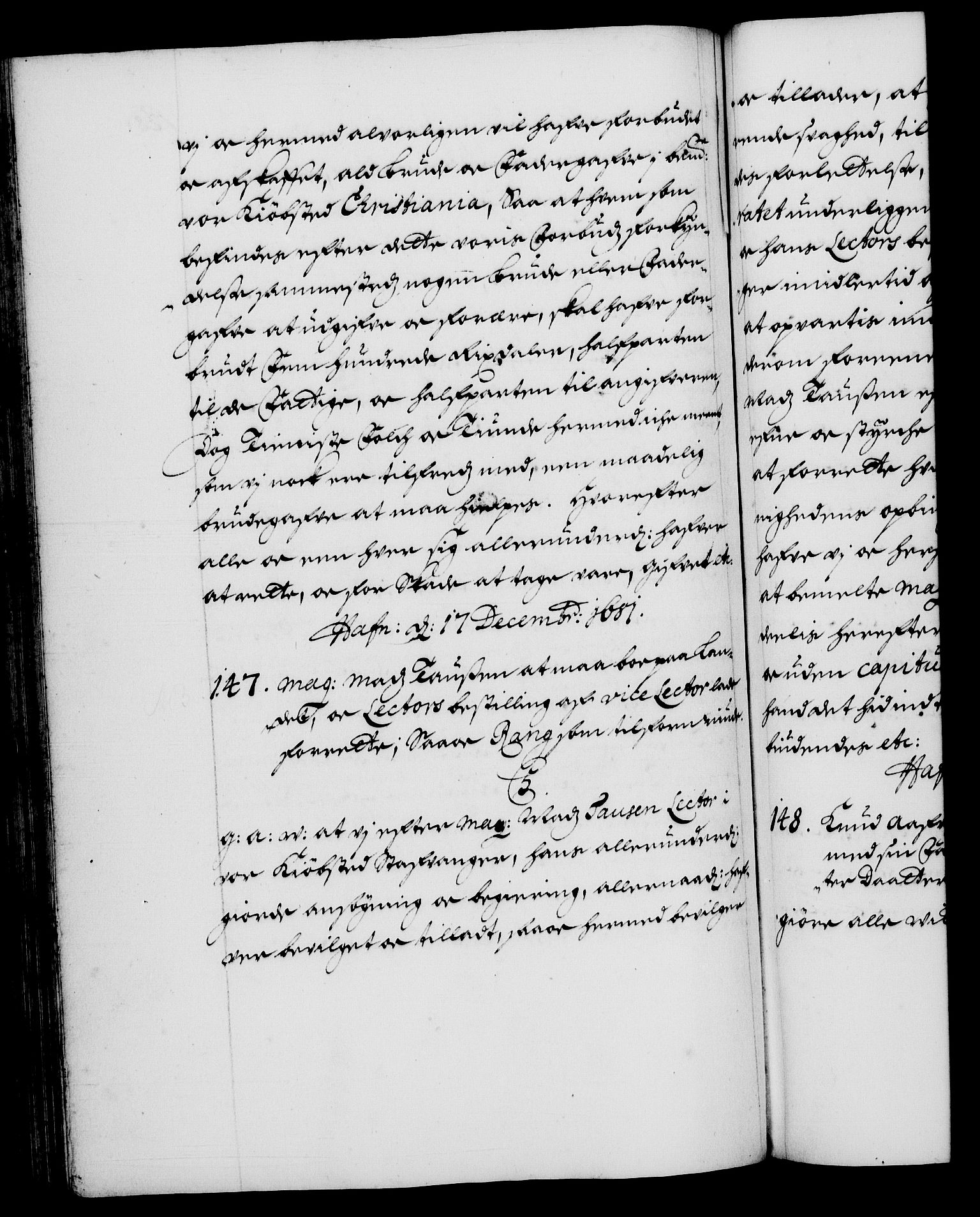 Danske Kanselli 1572-1799, AV/RA-EA-3023/F/Fc/Fca/Fcaa/L0013: Norske registre (mikrofilm), 1681-1684, p. 128b