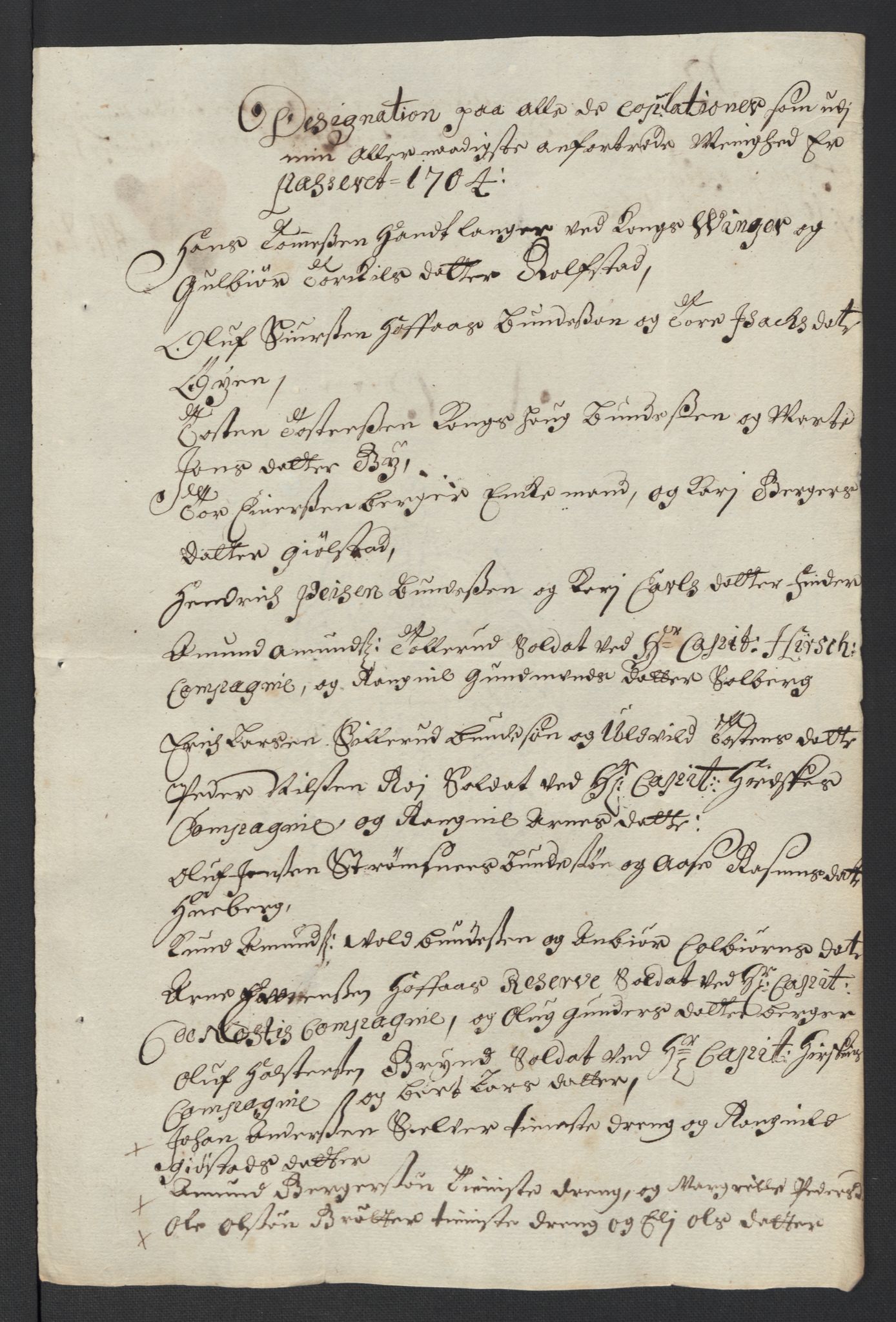 Rentekammeret inntil 1814, Reviderte regnskaper, Fogderegnskap, AV/RA-EA-4092/R13/L0842: Fogderegnskap Solør, Odal og Østerdal, 1704, p. 255