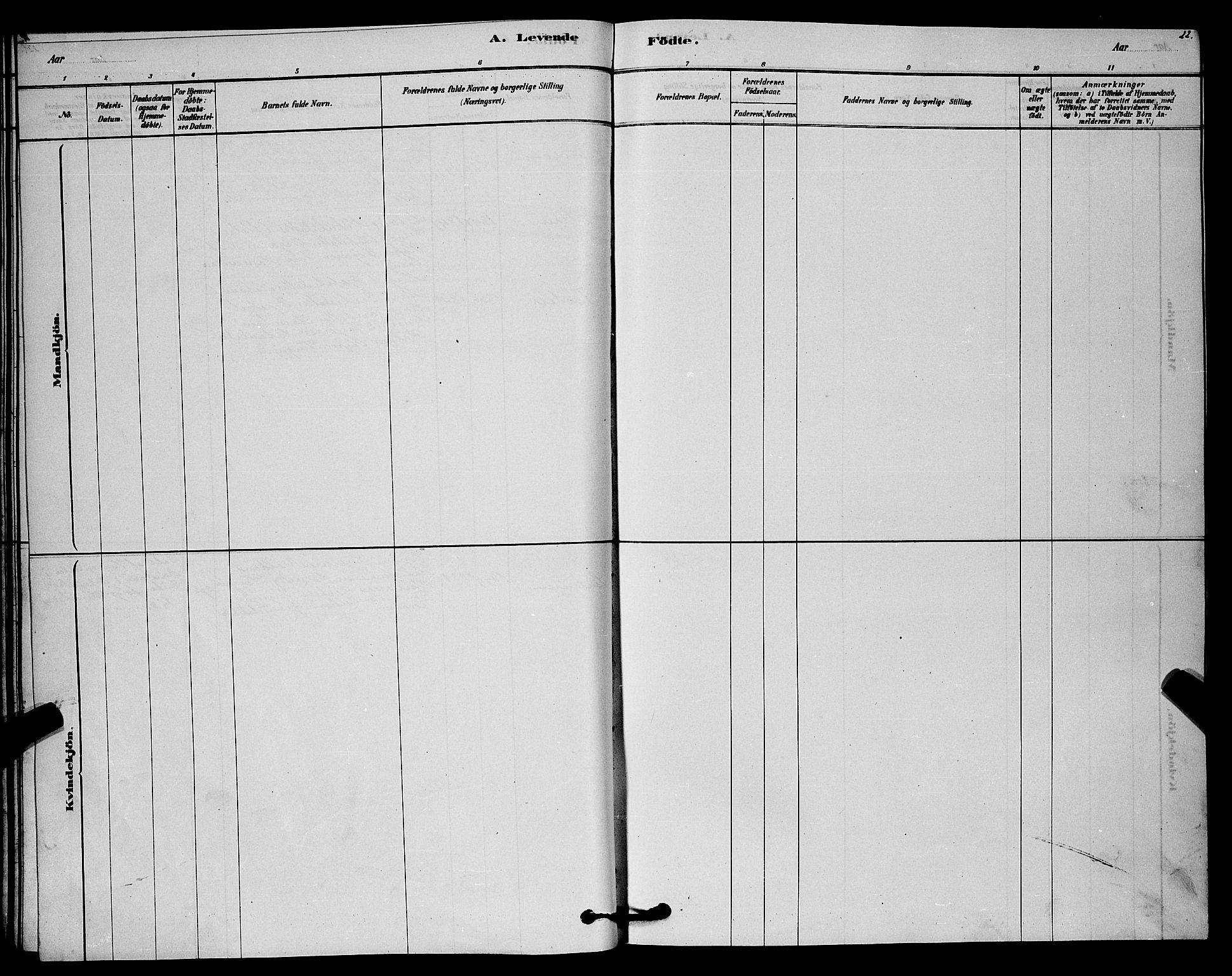 Lårdal kirkebøker, SAKO/A-284/G/Gc/L0003: Parish register (copy) no. III 3, 1878-1890, p. 22