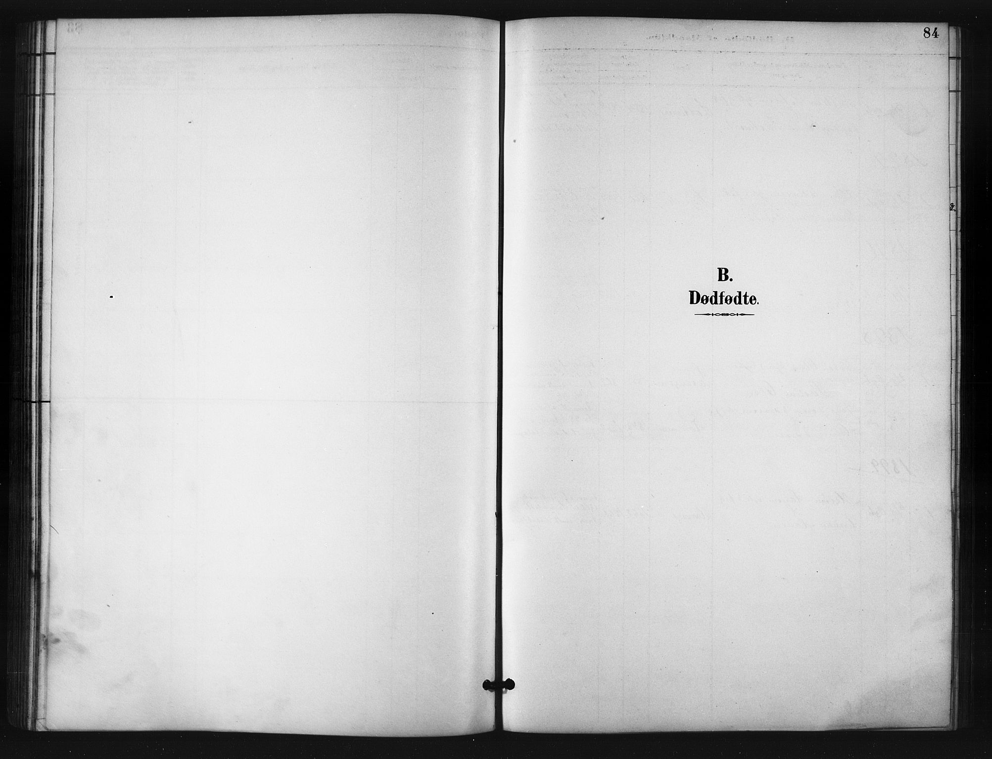 Salangen sokneprestembete, SATØ/S-1324/H/Ha/L0001klokker: Parish register (copy) no. 1, 1893-1910, p. 84