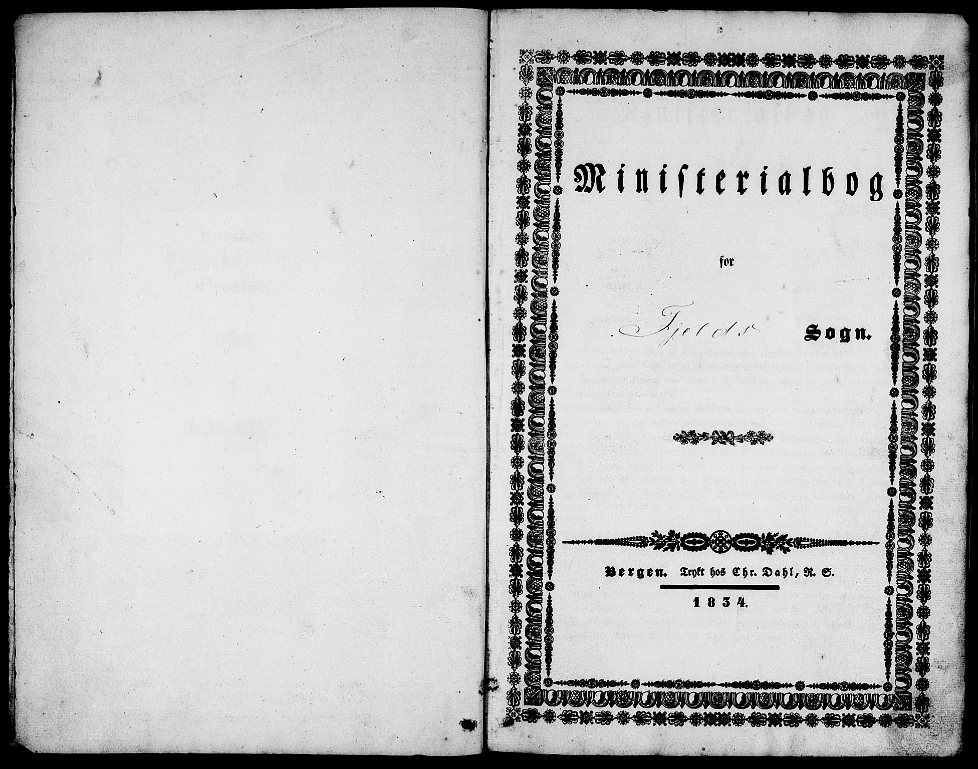 Fjell sokneprestembete, SAB/A-75301/H/Haa: Parish register (official) no. A 1, 1835-1850