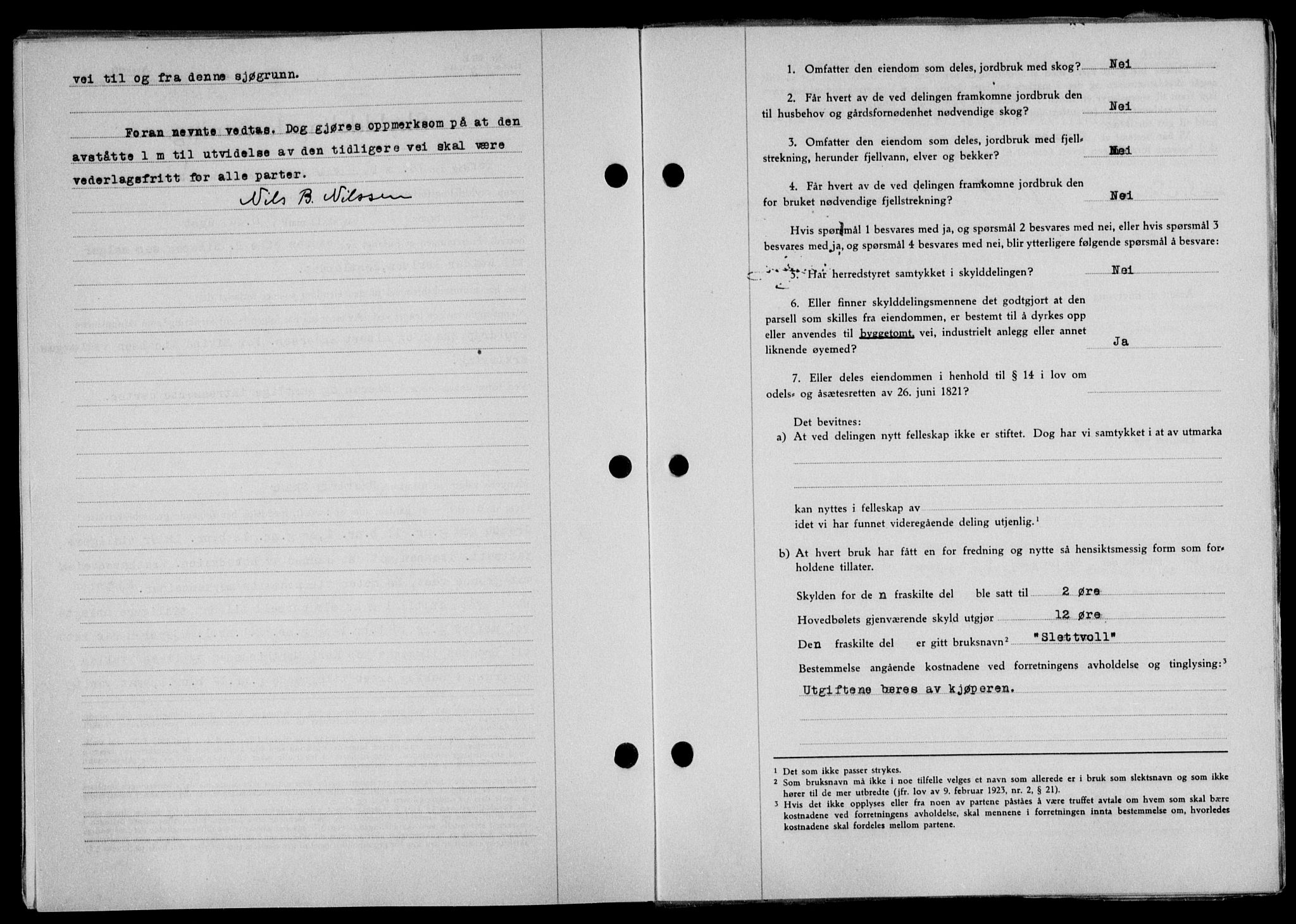 Lofoten sorenskriveri, SAT/A-0017/1/2/2C/L0014a: Mortgage book no. 14a, 1946-1946, Diary no: : 1470/1946