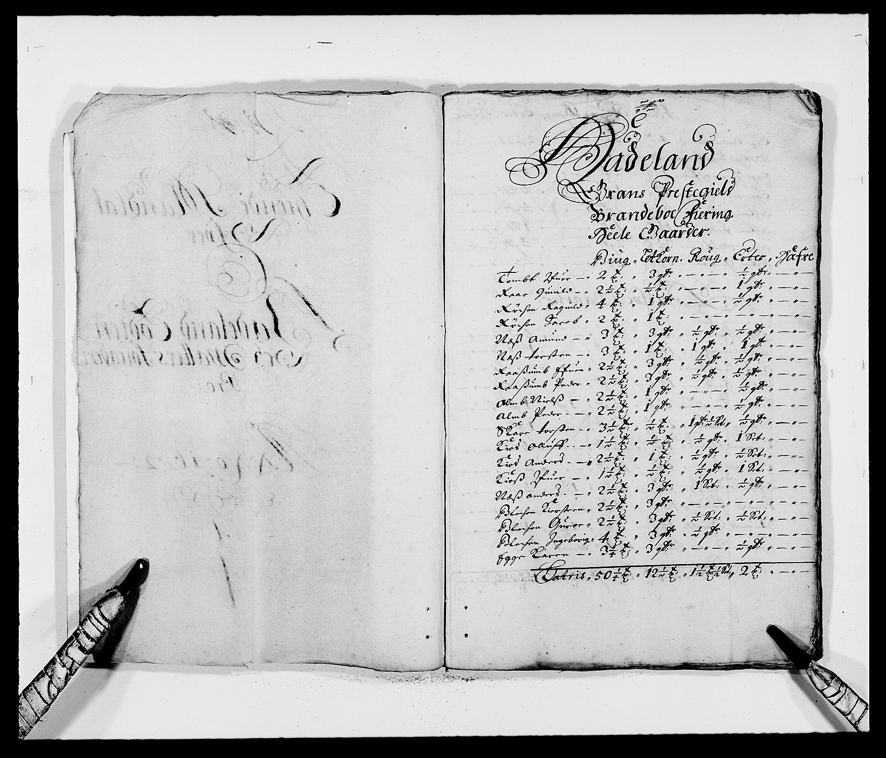 Rentekammeret inntil 1814, Reviderte regnskaper, Fogderegnskap, RA/EA-4092/R18/L1280: Fogderegnskap Hadeland, Toten og Valdres, 1682, p. 90