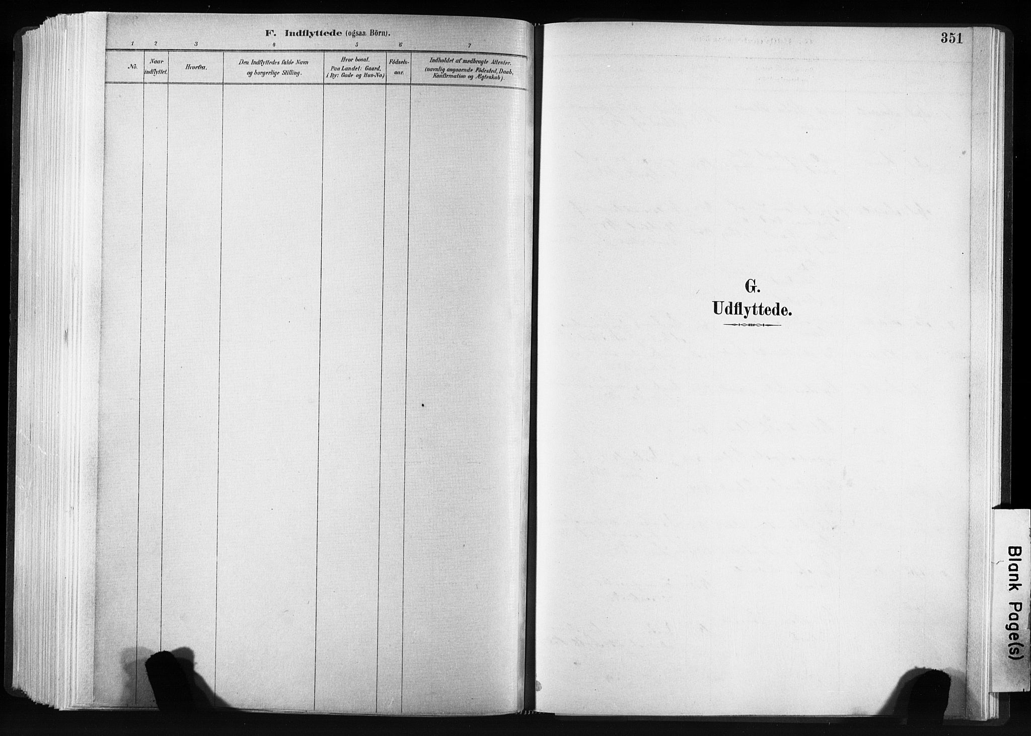 Ministerialprotokoller, klokkerbøker og fødselsregistre - Sør-Trøndelag, SAT/A-1456/606/L0300: Parish register (official) no. 606A15, 1886-1893, p. 351