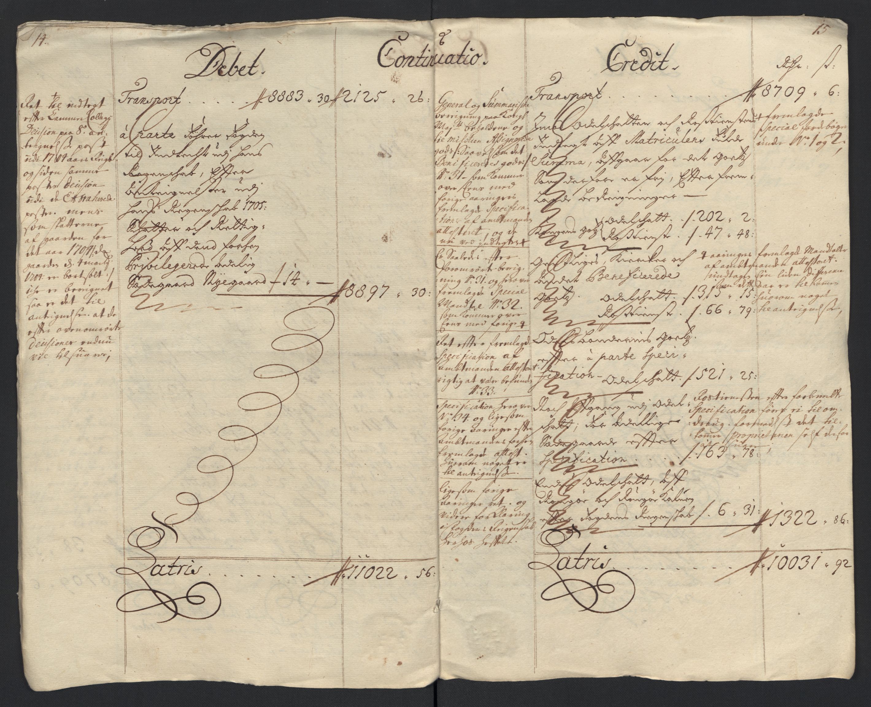 Rentekammeret inntil 1814, Reviderte regnskaper, Fogderegnskap, AV/RA-EA-4092/R04/L0133: Fogderegnskap Moss, Onsøy, Tune, Veme og Åbygge, 1705-1706, p. 228