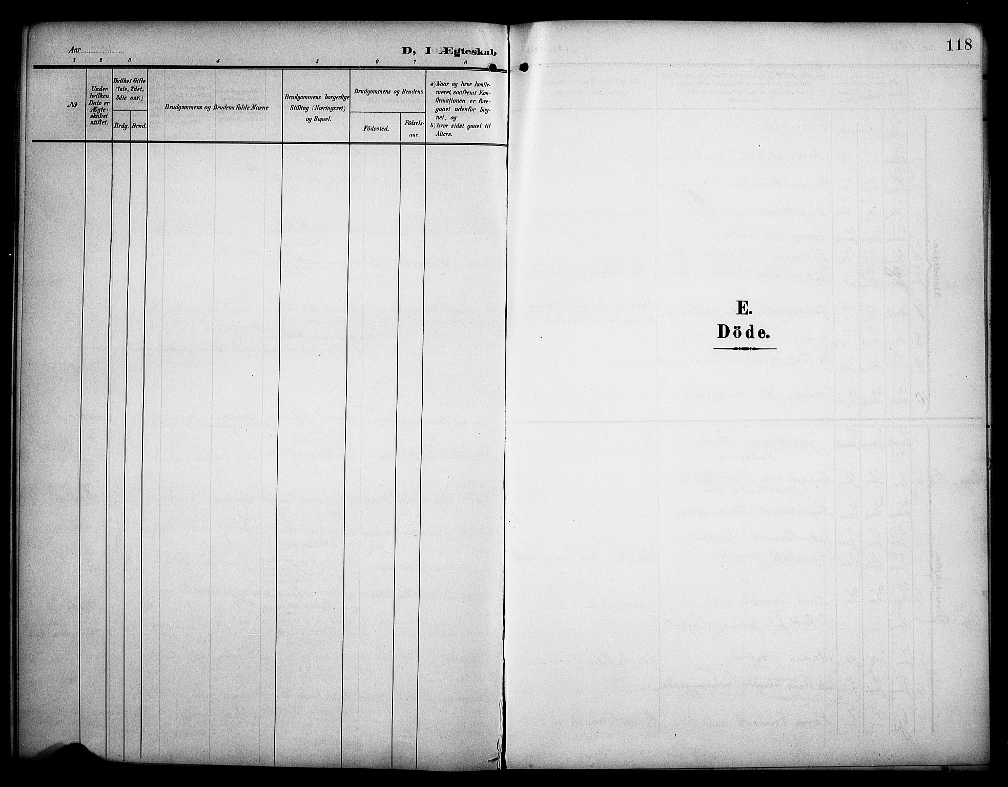 Stange prestekontor, AV/SAH-PREST-002/K/L0022: Parish register (official) no. 22, 1903-1914, p. 118