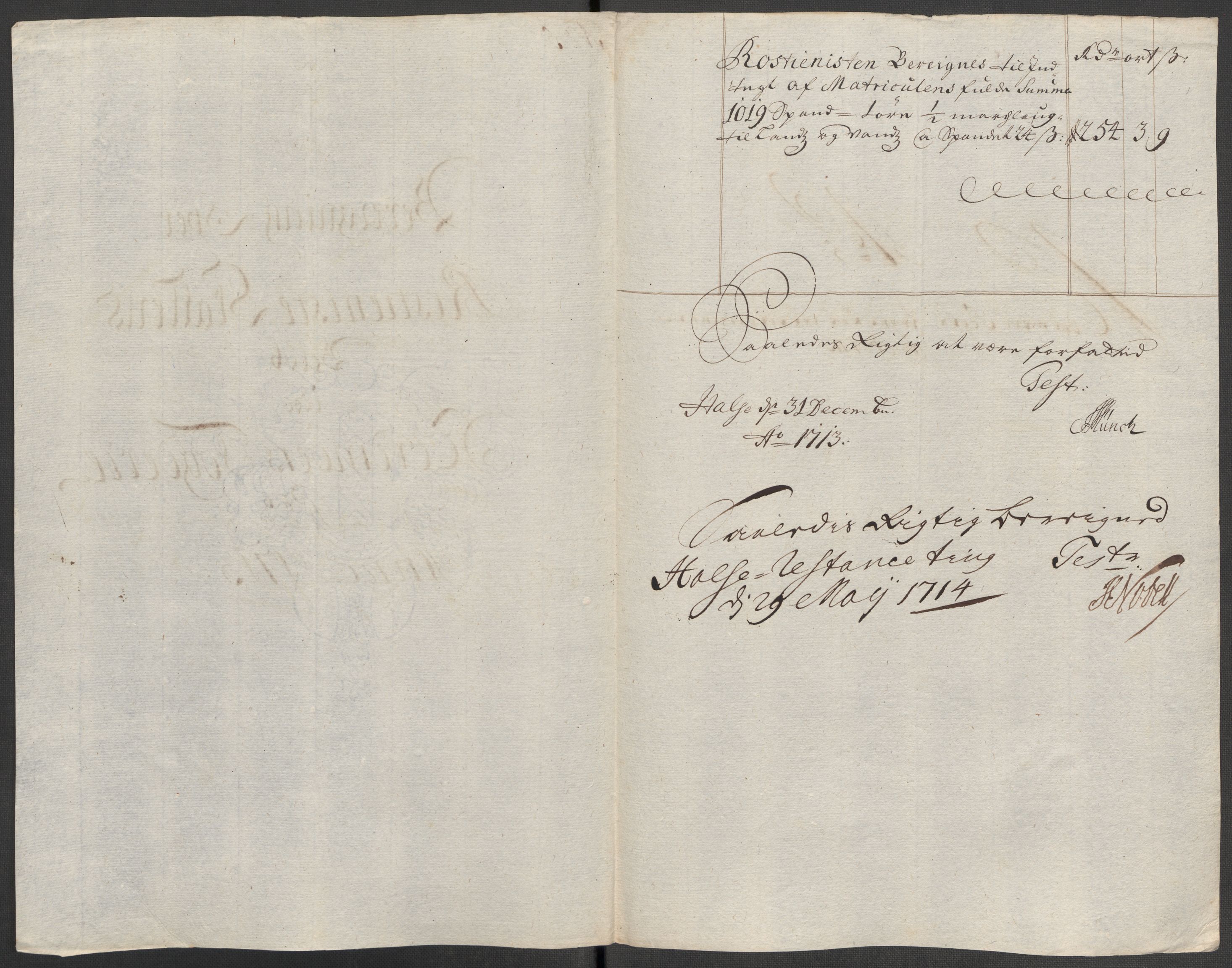 Rentekammeret inntil 1814, Reviderte regnskaper, Fogderegnskap, RA/EA-4092/R56/L3747: Fogderegnskap Nordmøre, 1713, p. 88