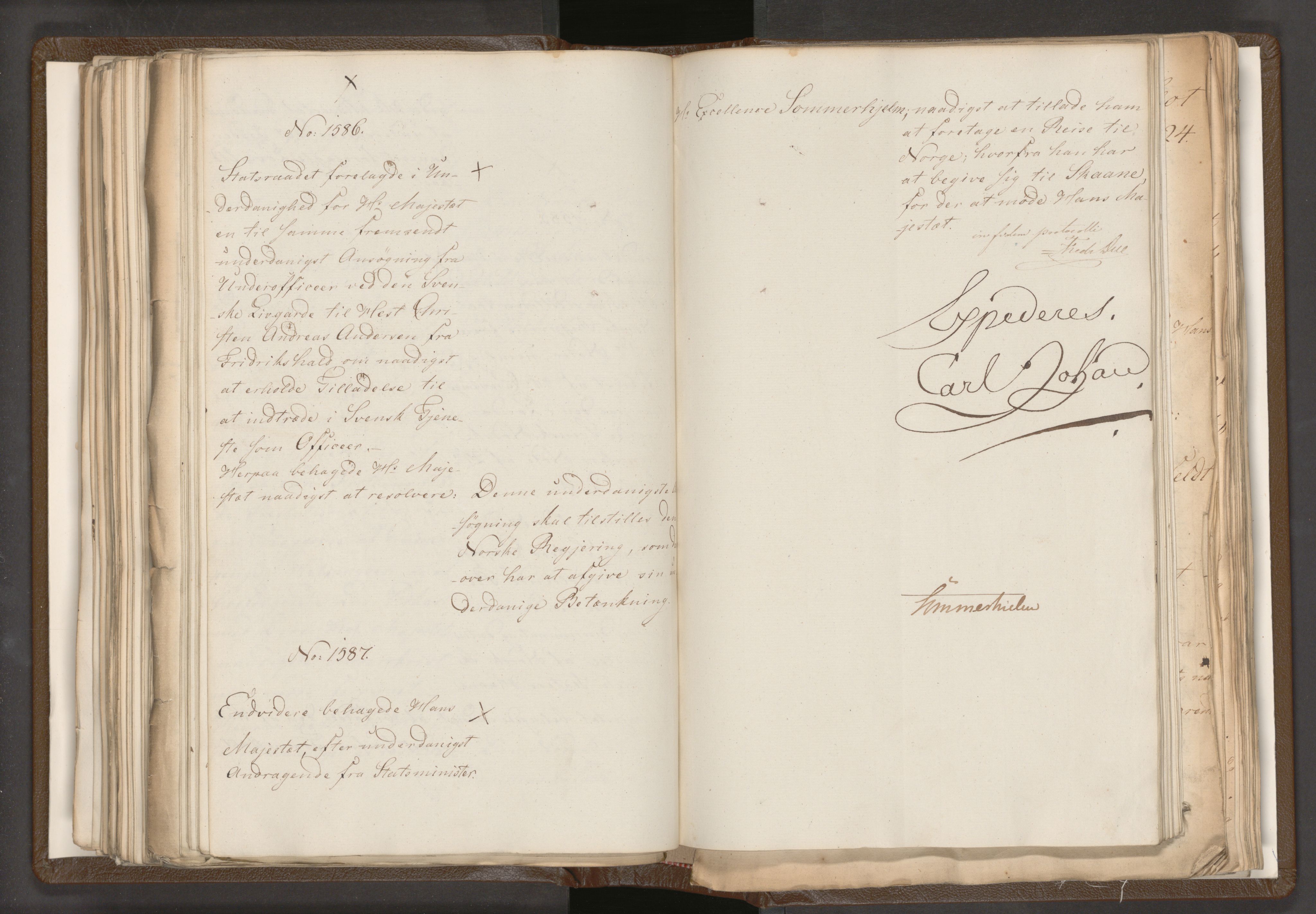 Statsrådssekretariatet, AV/RA-S-1001/A/Ab/L0018: Kgl. res. nr. 1112-1753, 1. halvår, 1824